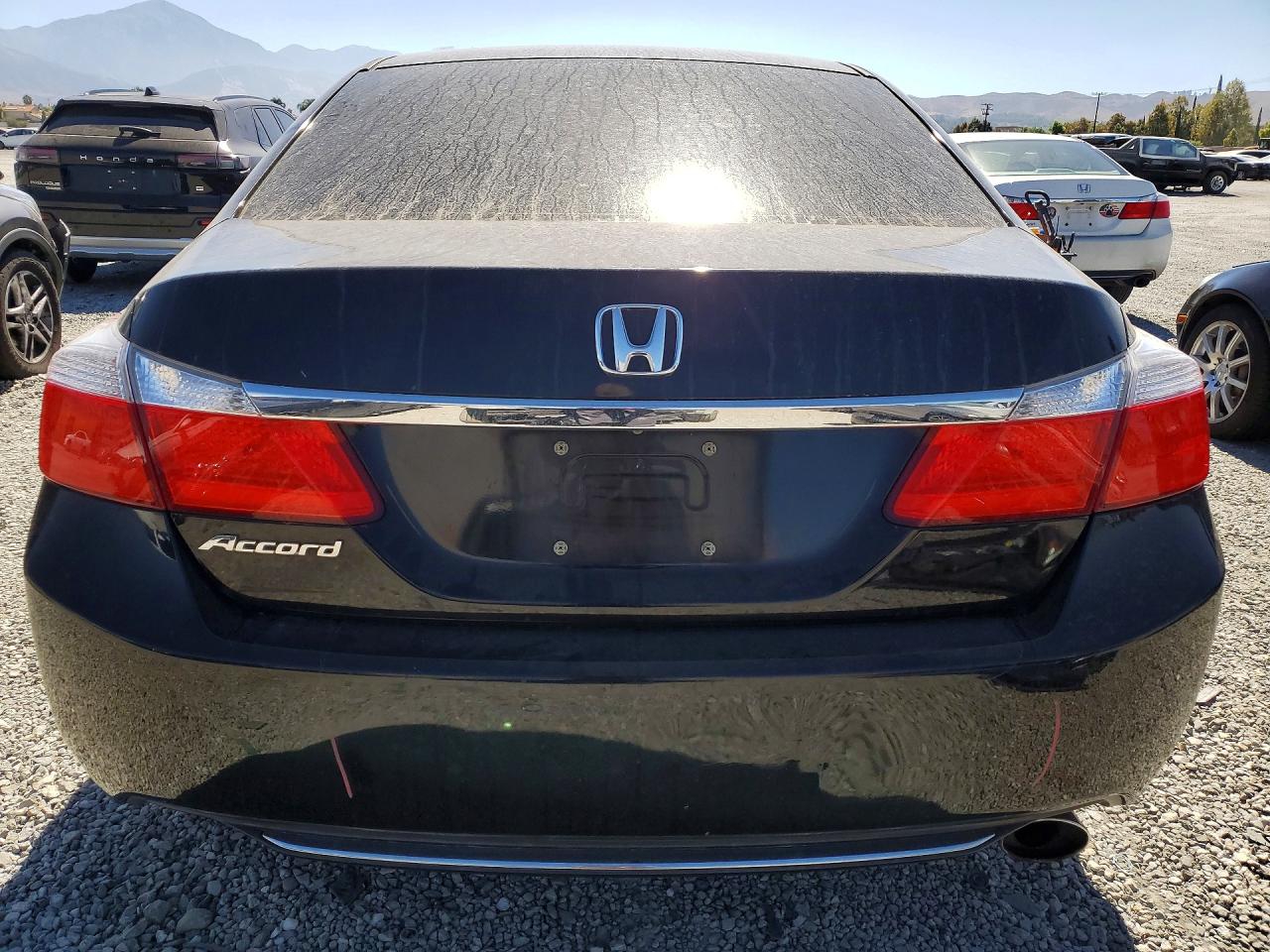 2014 Honda Accord Lx Black vin: 1HGCR2F36EA093447