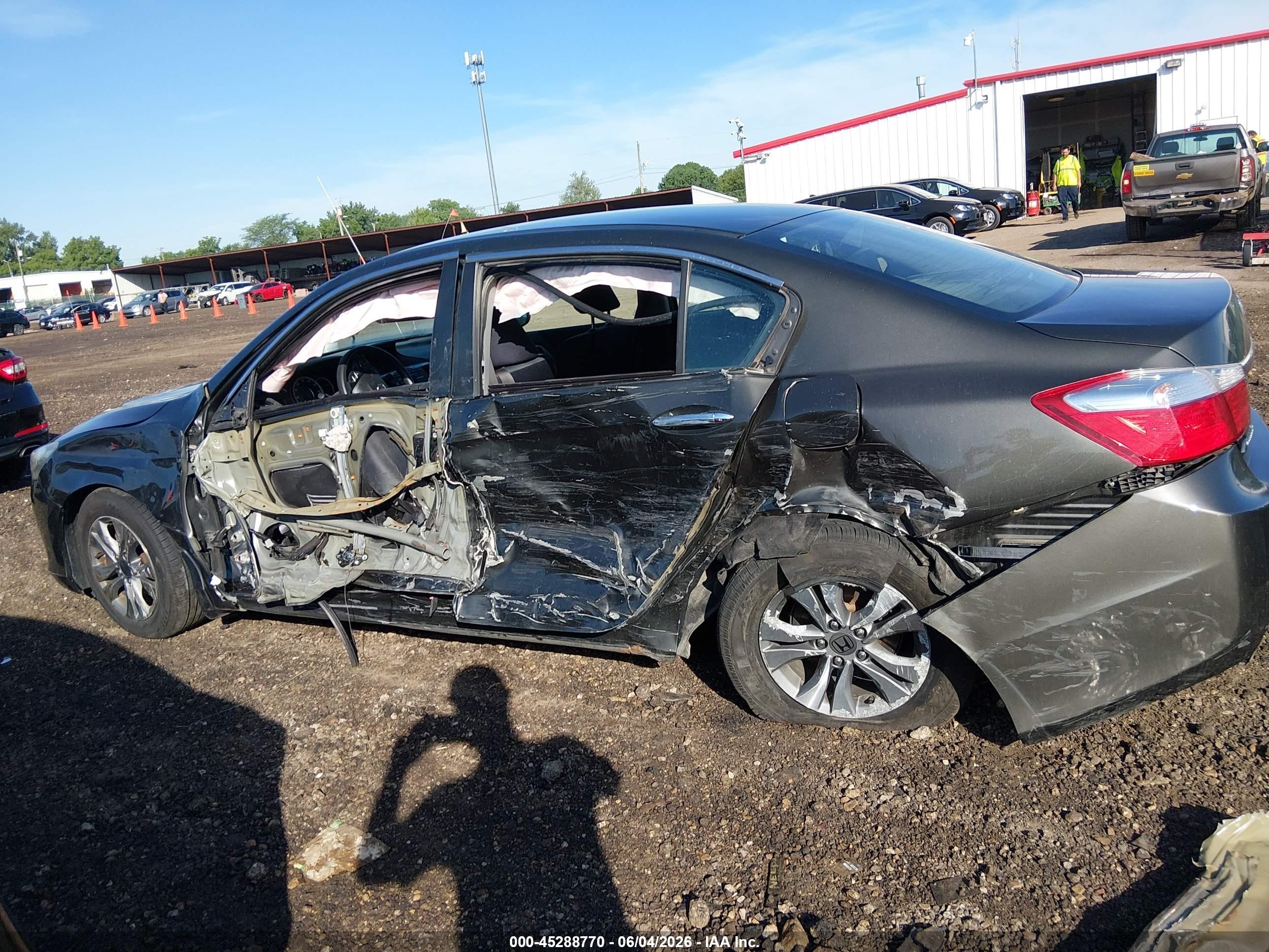 2014 Honda Accord Lx Black vin: 1HGCR2F36EA094503