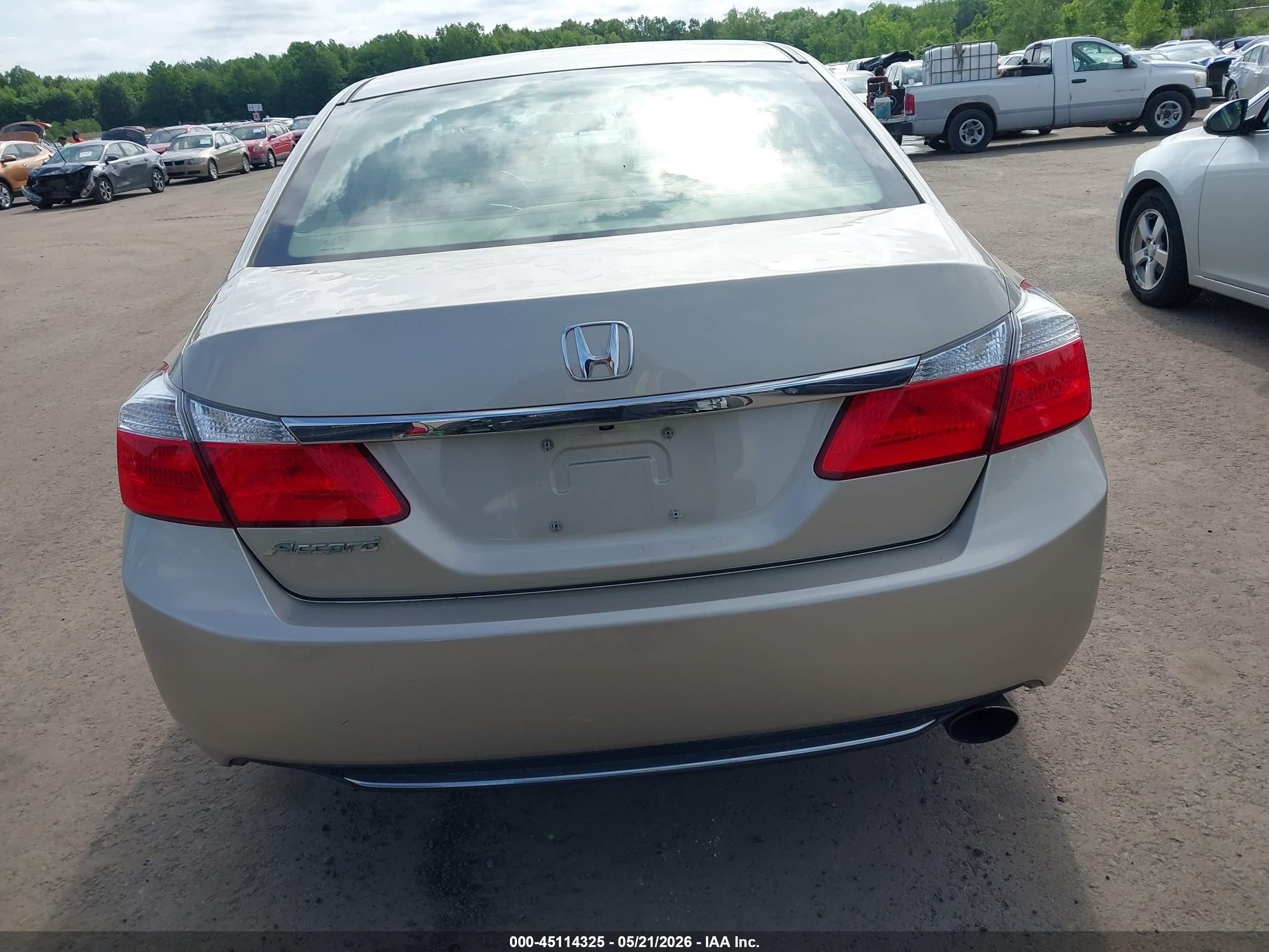2014 Honda Accord Lx Золотой vin: 1HGCR2F36EA096817