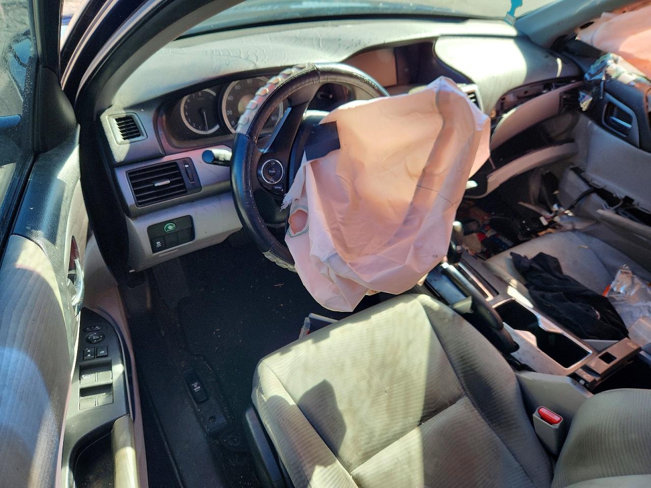 2014 Honda Accord Lx Blue vin: 1HGCR2F36EA097191