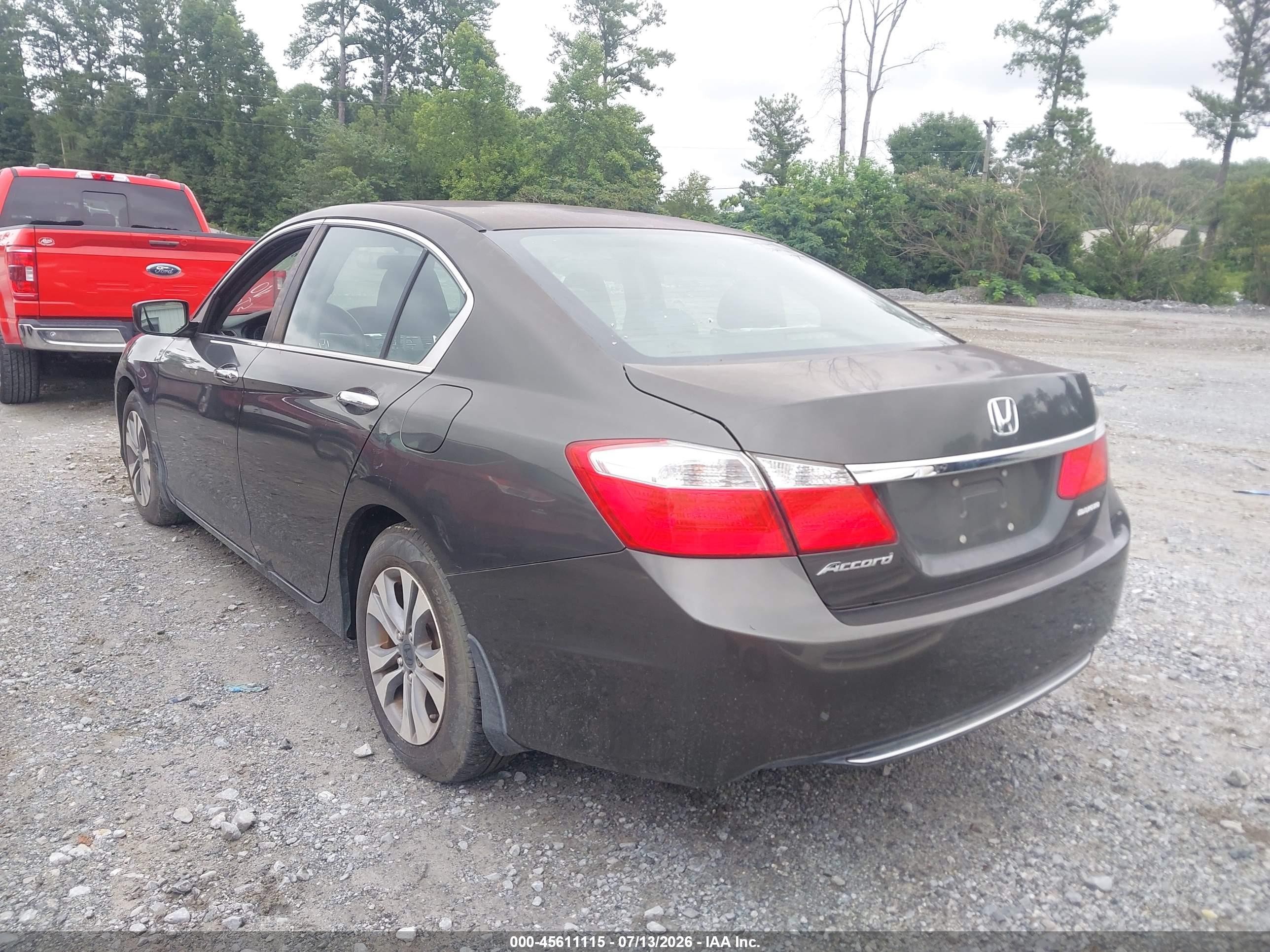 2014 Honda Accord Lx Black vin: 1HGCR2F36EA099829