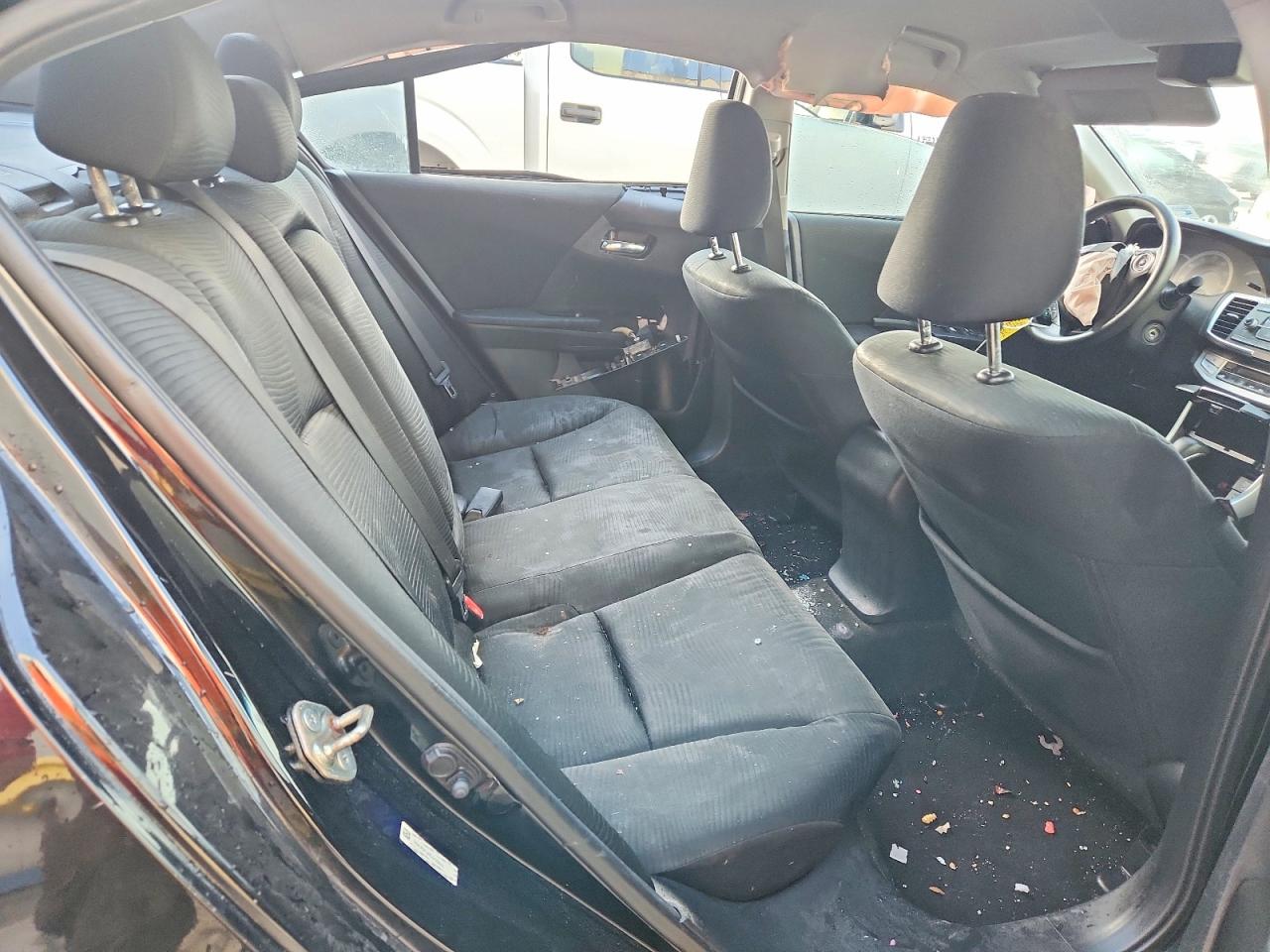 2014 Honda Accord Lx Black vin: 1HGCR2F36EA100641