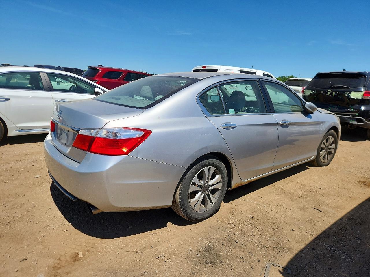 2014 Honda Accord Lx Серебряный vin: 1HGCR2F36EA103183