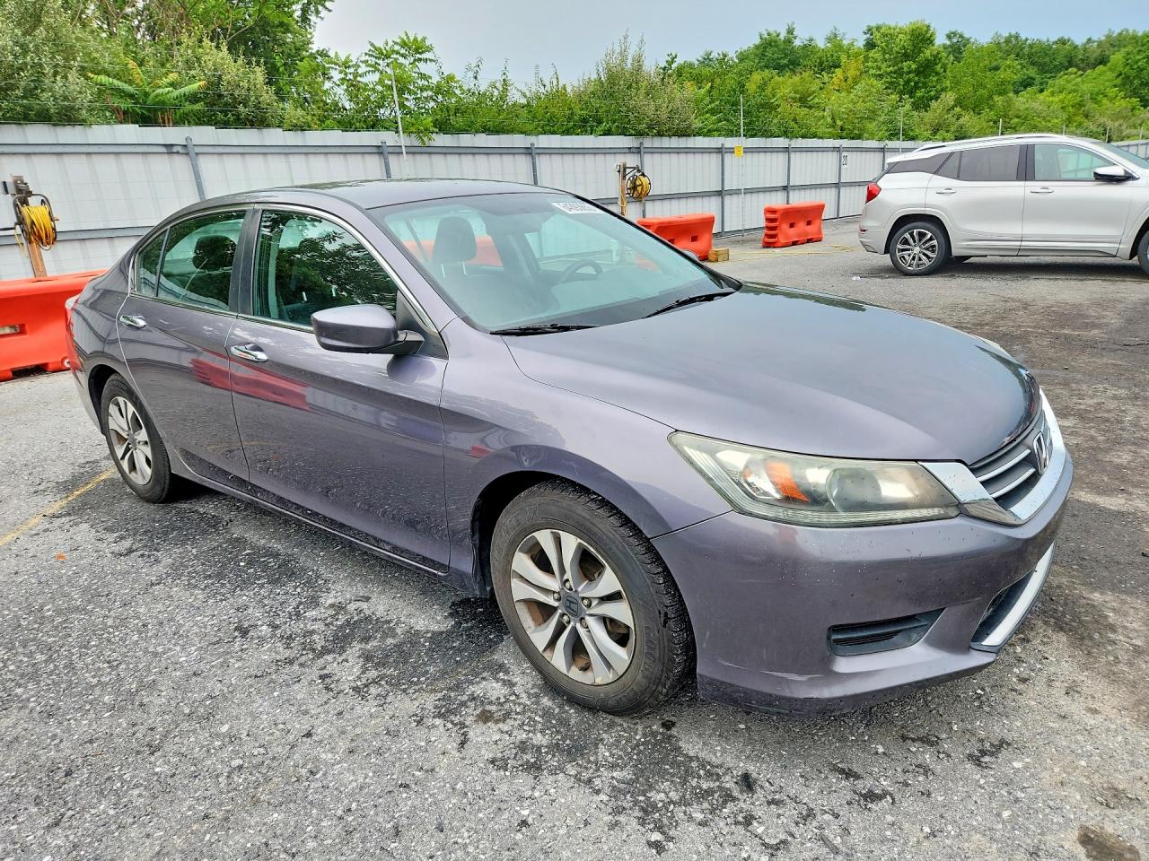 2014 Honda Accord Lx Gray vin: 1HGCR2F36EA103233