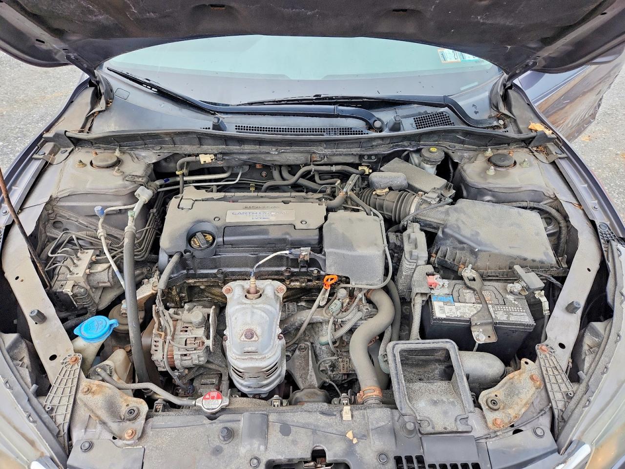2014 Honda Accord Lx Gray vin: 1HGCR2F36EA103233