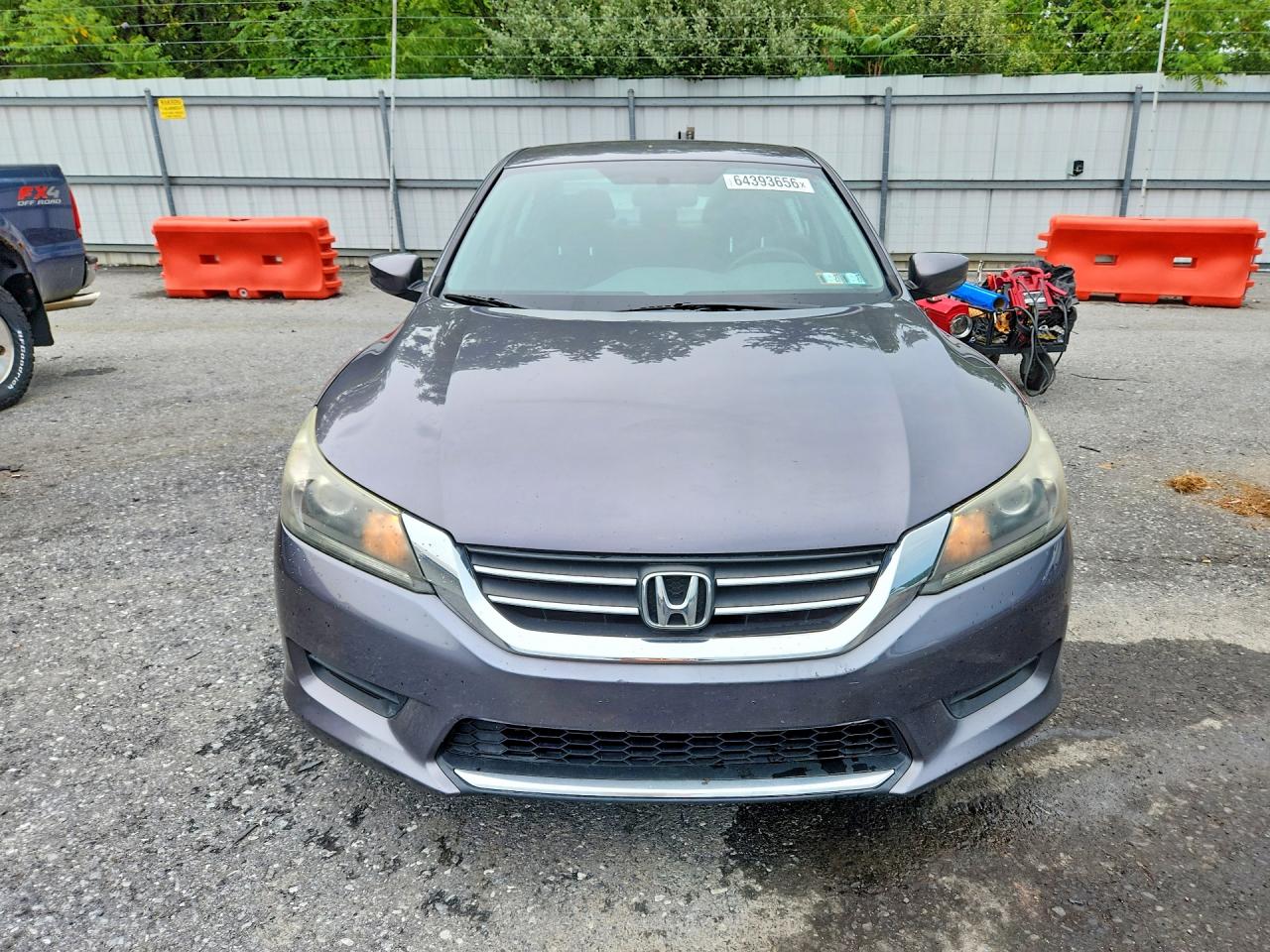 2014 Honda Accord Lx Gray vin: 1HGCR2F36EA103233