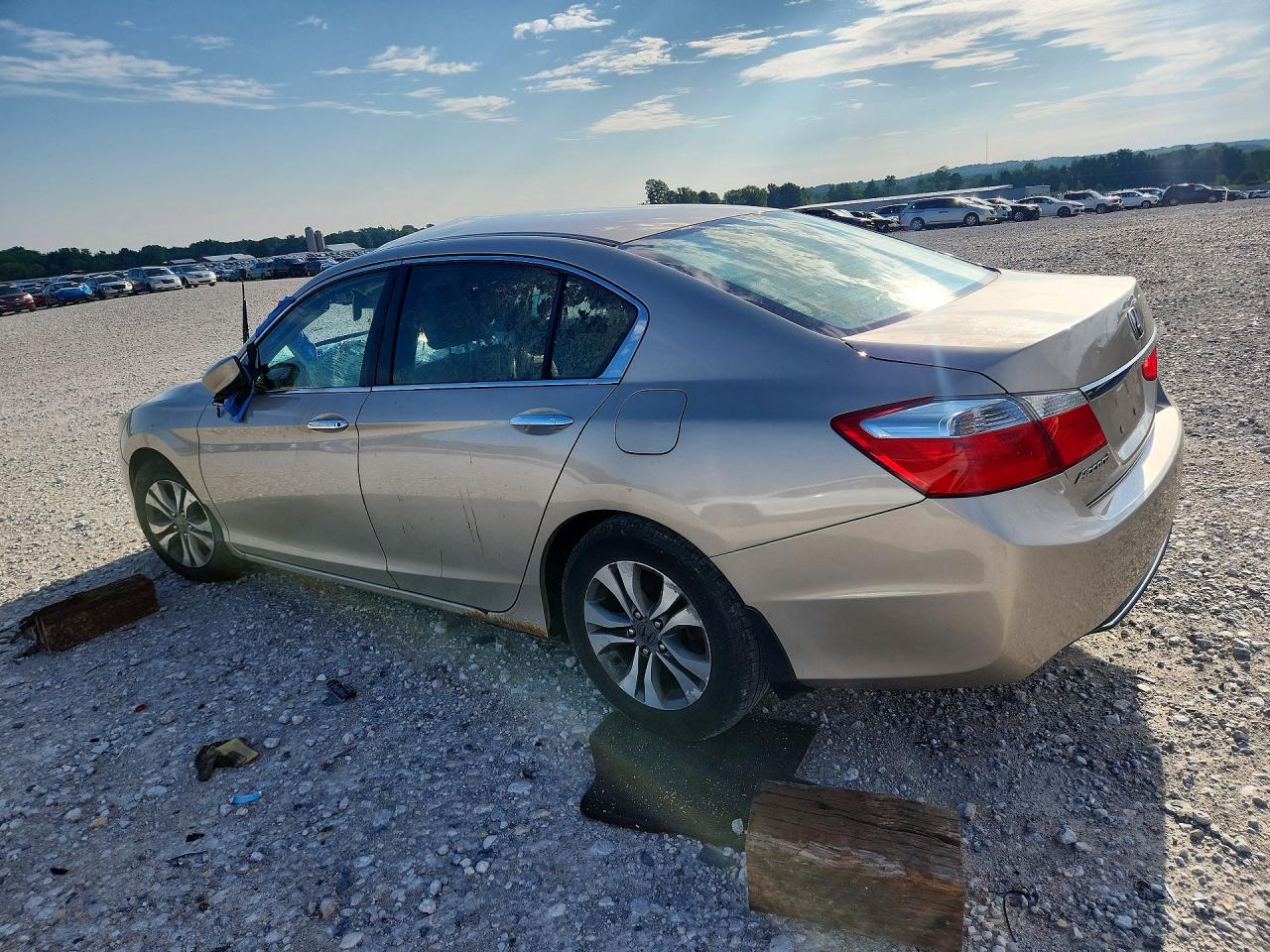 2014 Honda Accord Lx Tan vin: 1HGCR2F36EA112014