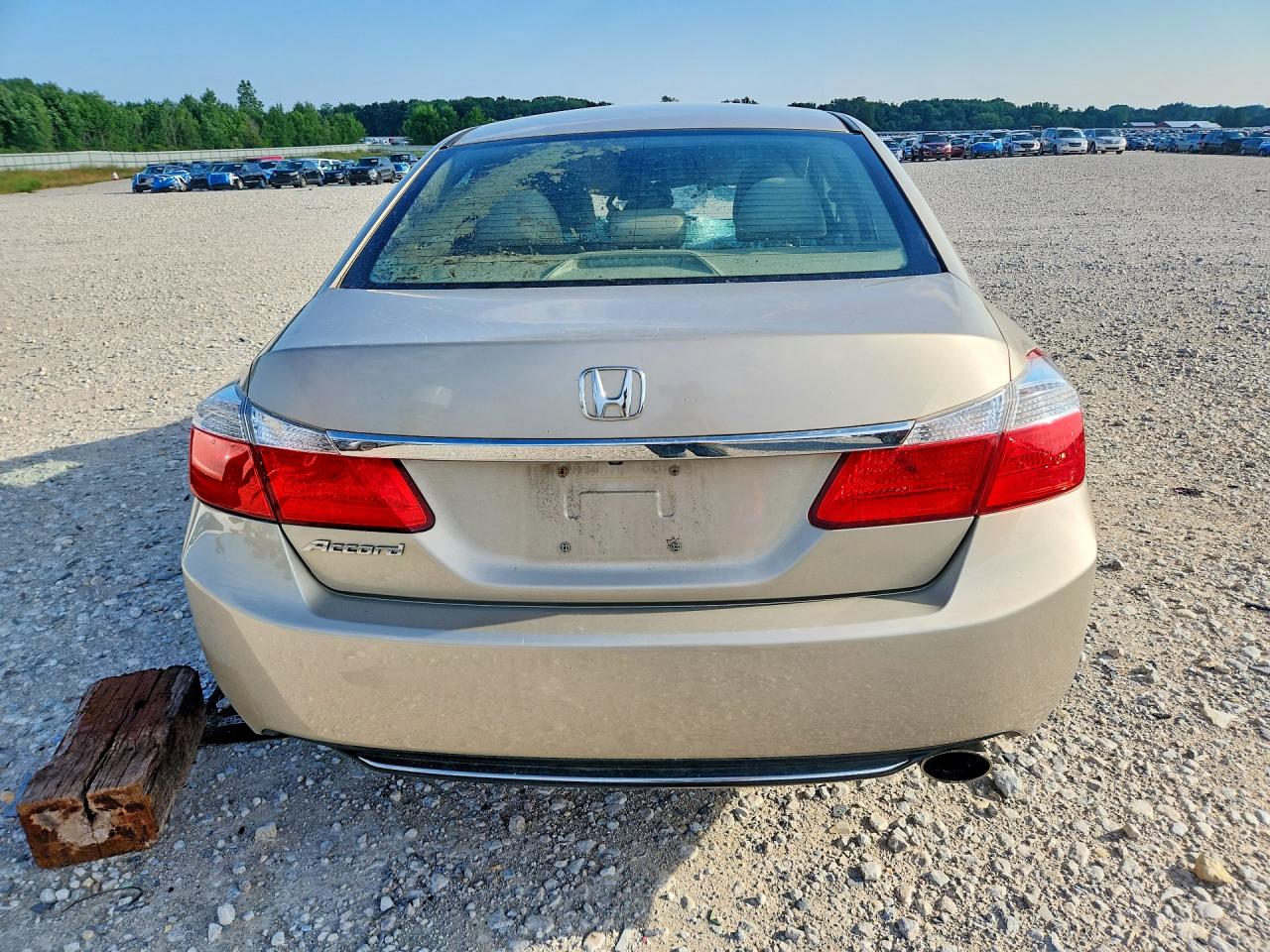 2014 Honda Accord Lx Tan vin: 1HGCR2F36EA112014