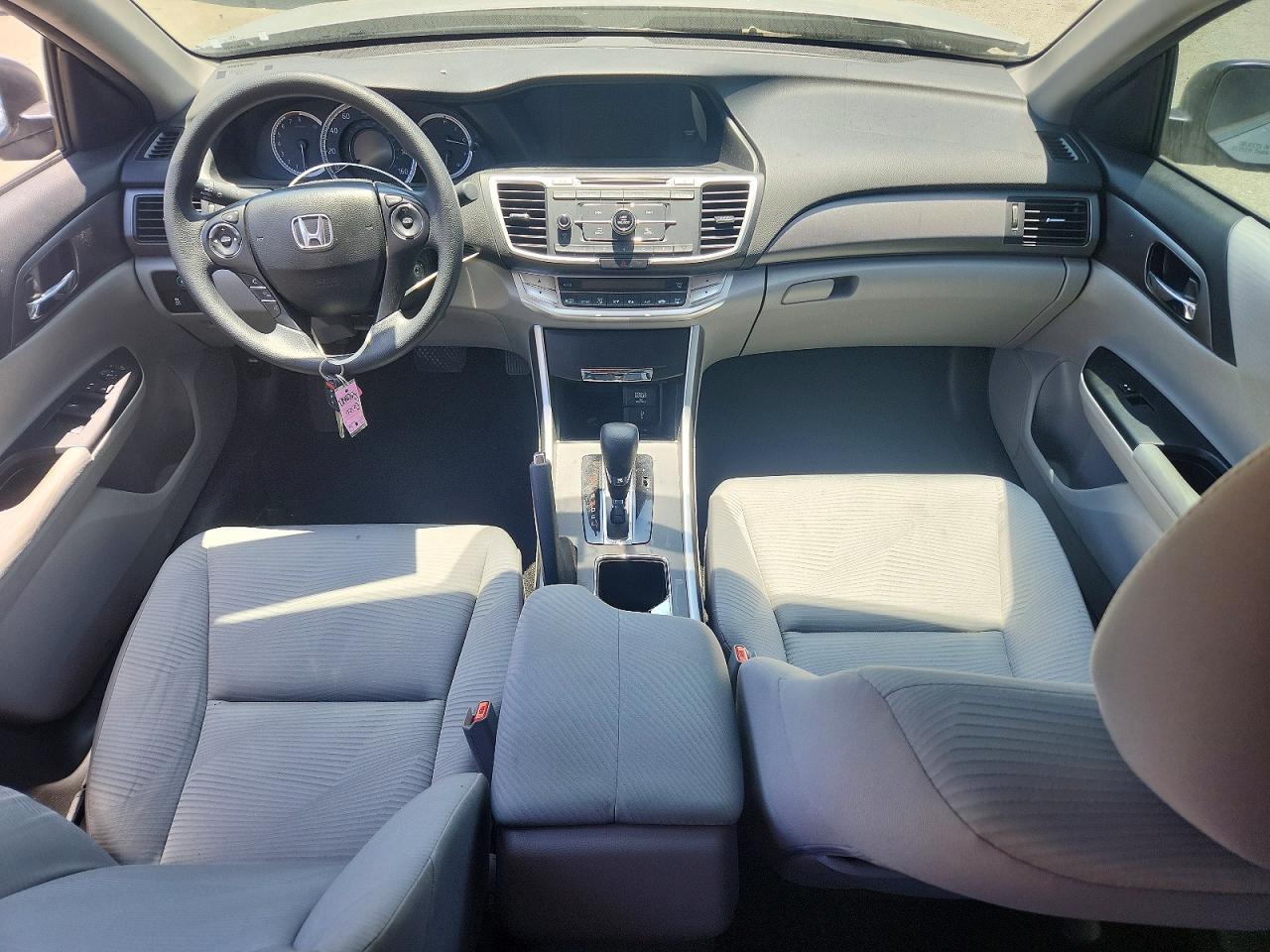 2014 Honda Accord Lx Silver vin: 1HGCR2F36EA166378