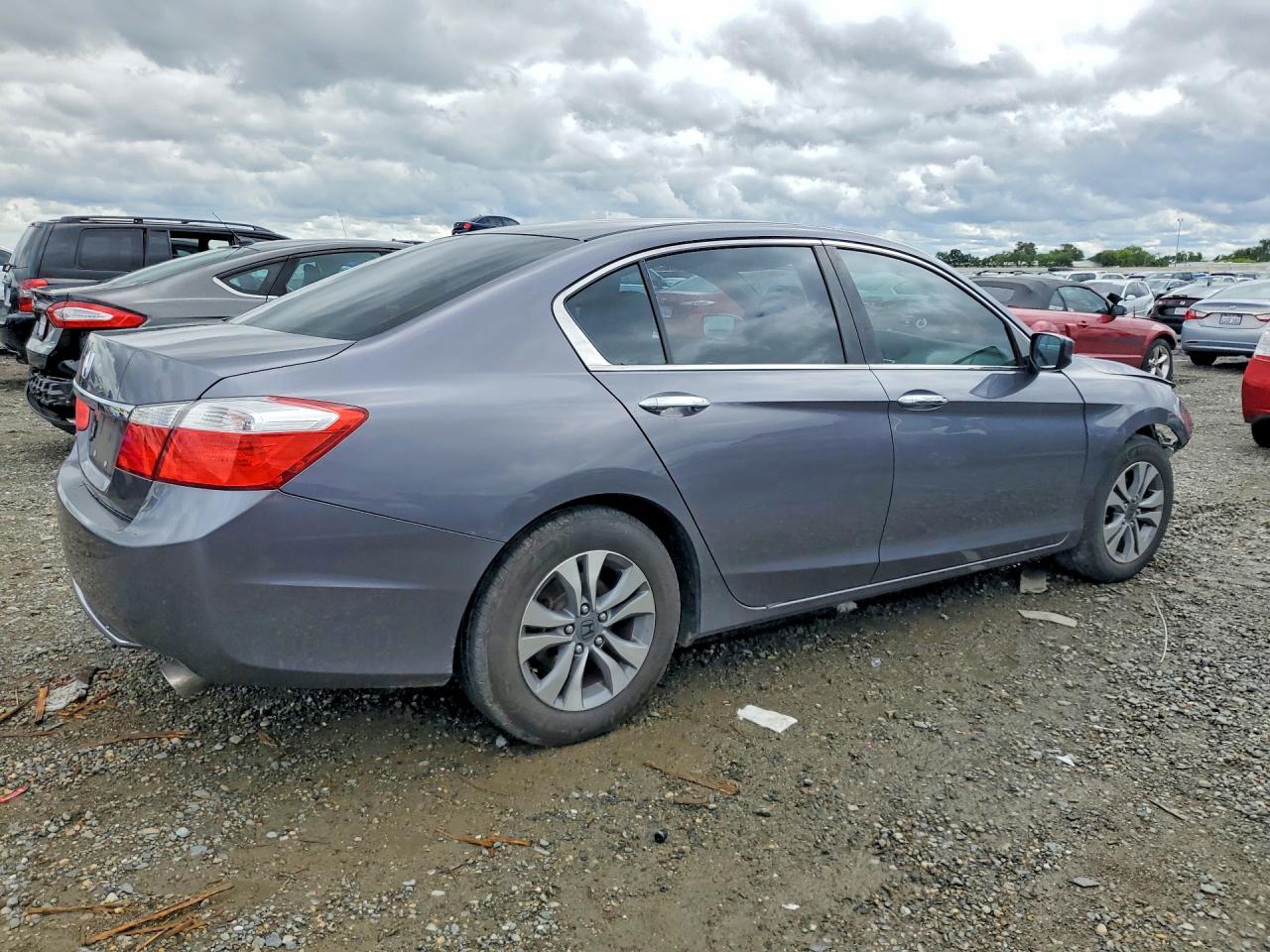 2014 Honda Accord Lx Серый vin: 1HGCR2F36EA168809