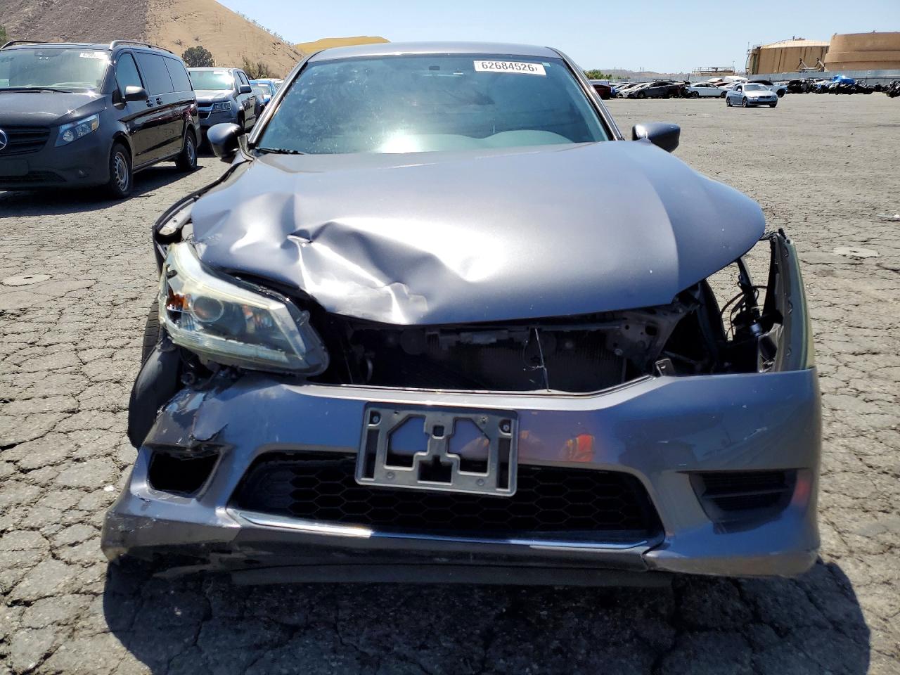 2014 Honda Accord Lx Silver vin: 1HGCR2F36EA184007