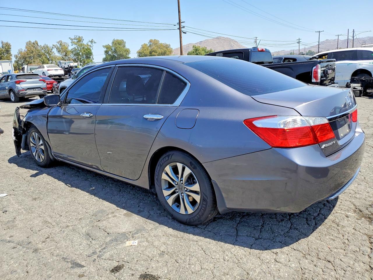 2014 Honda Accord Lx Silver vin: 1HGCR2F36EA184007