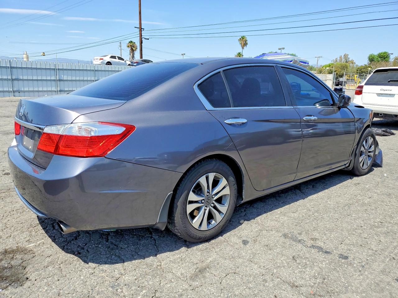 2014 Honda Accord Lx Silver vin: 1HGCR2F36EA184007