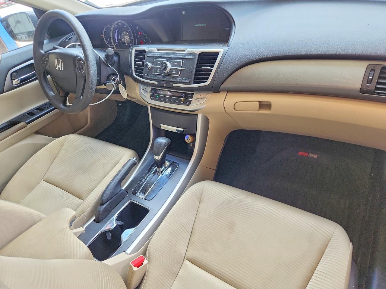 2014 Honda Accord Lx Black vin: 1HGCR2F36EA217975