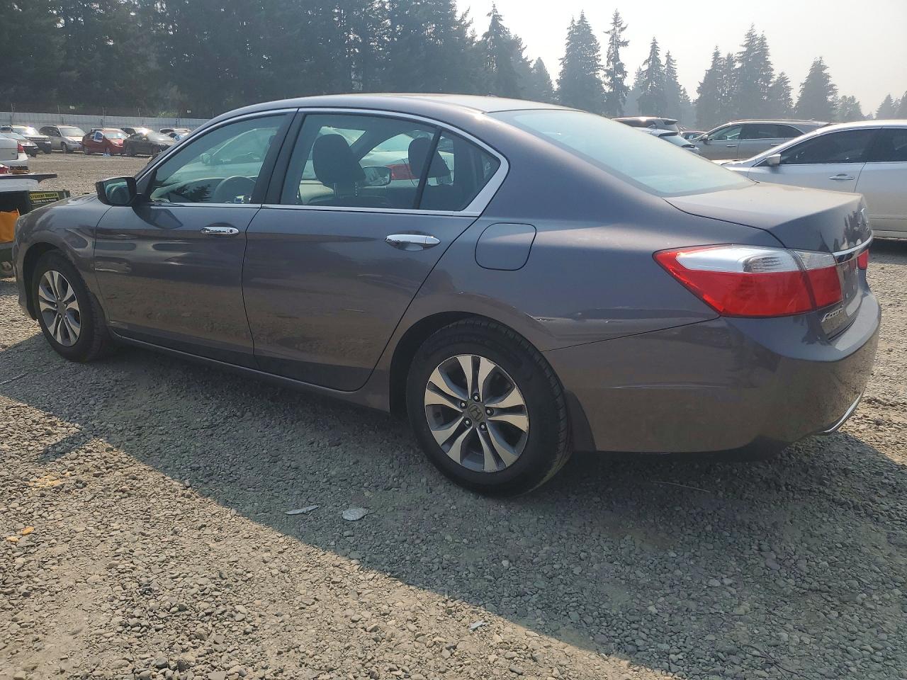 2014 Honda Accord Lx Gray vin: 1HGCR2F36EA254265