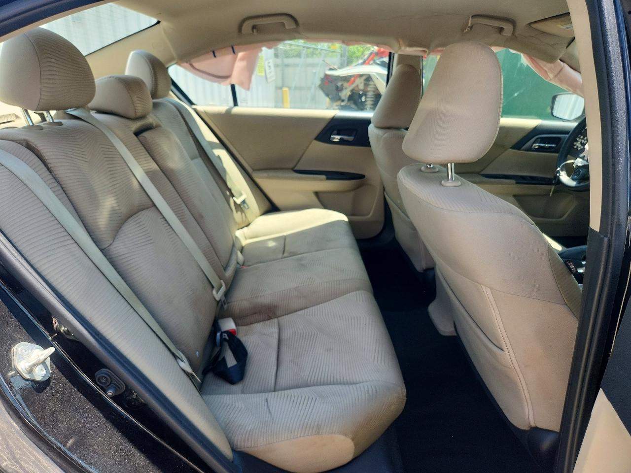 2015 Honda Accord Lx Черный vin: 1HGCR2F36FA009502