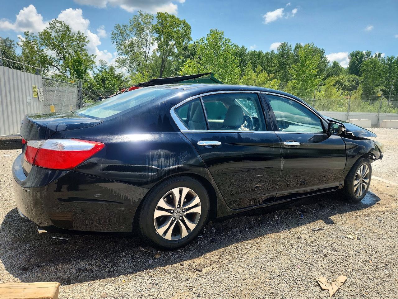 2015 Honda Accord Lx Черный vin: 1HGCR2F36FA009502