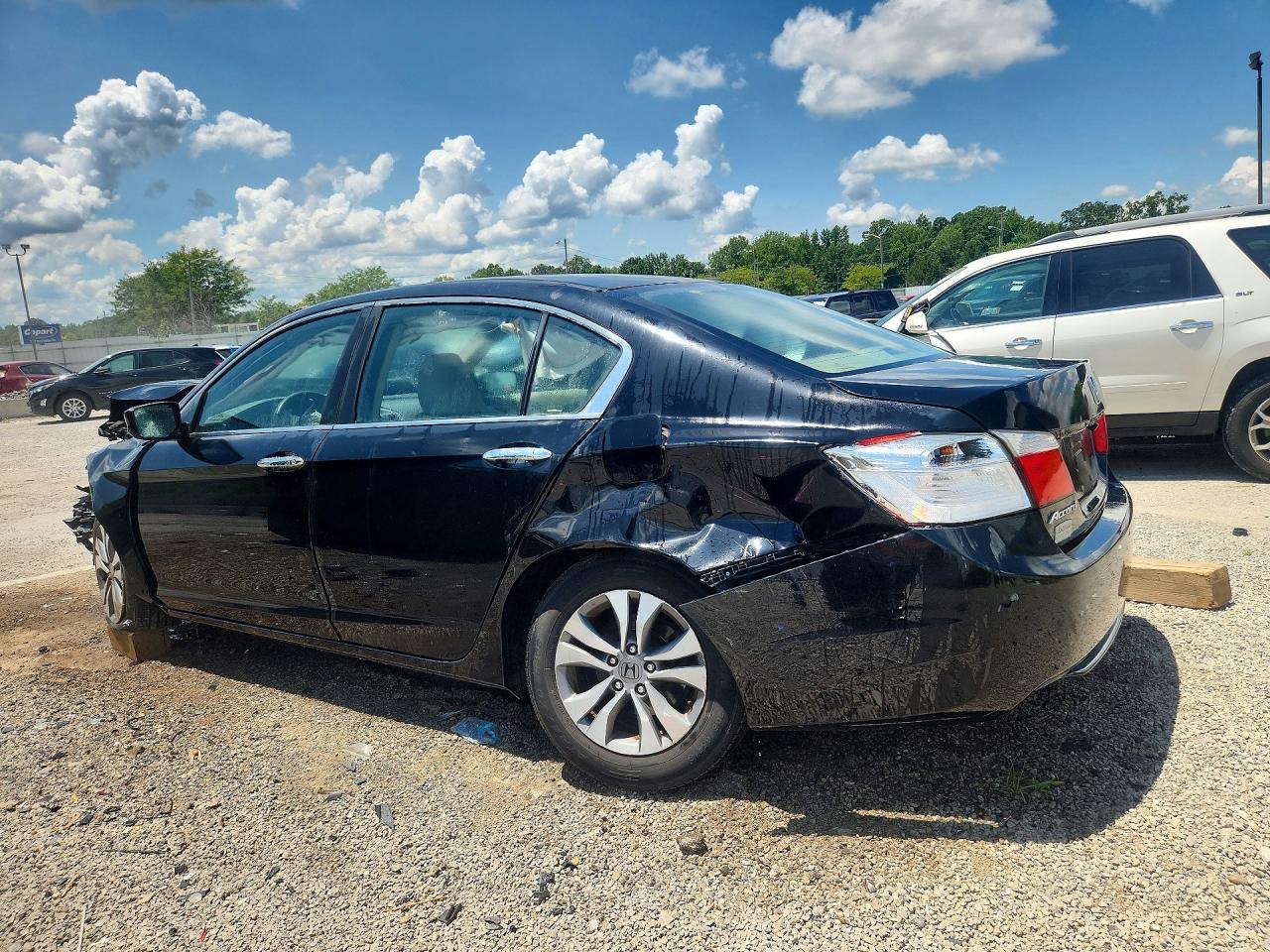 2015 Honda Accord Lx Черный vin: 1HGCR2F36FA009502