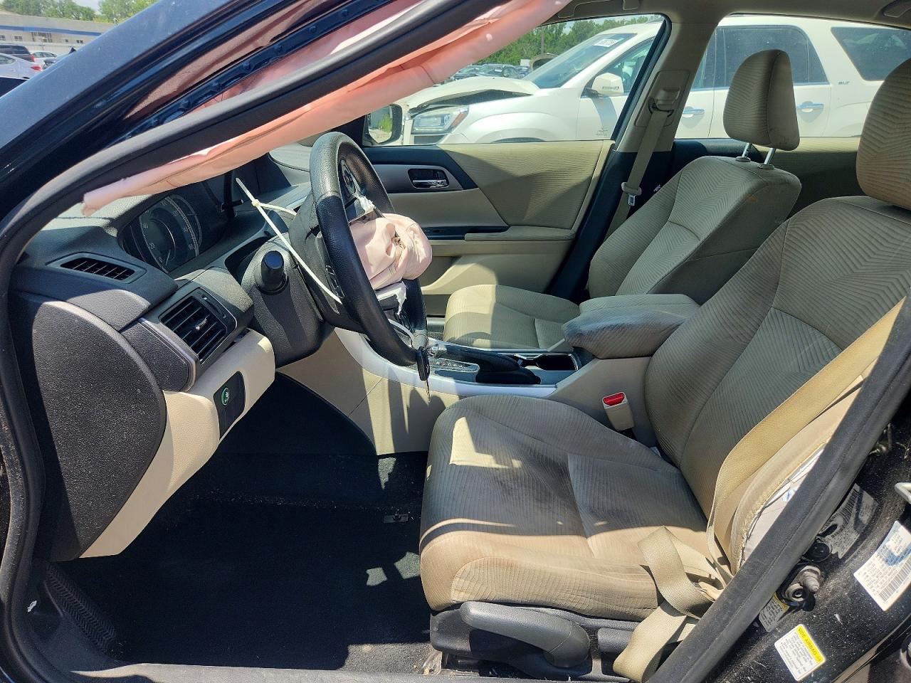 2015 Honda Accord Lx Черный vin: 1HGCR2F36FA009502
