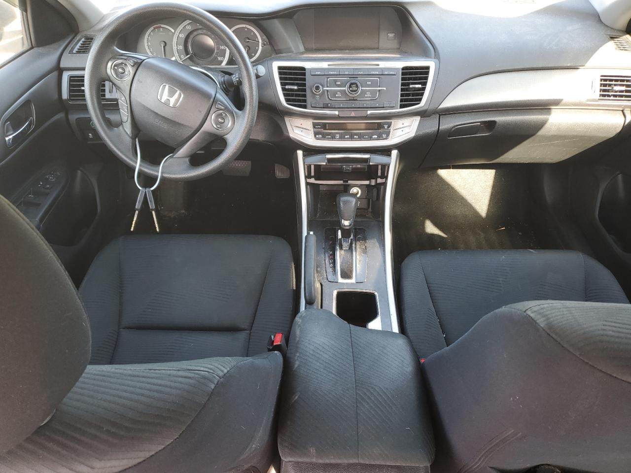 2015 Honda Accord Lx Gray vin: 1HGCR2F36FA019091