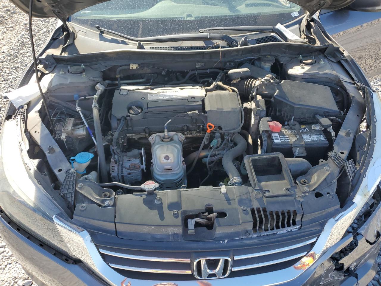 2015 Honda Accord Lx Gray vin: 1HGCR2F36FA019091
