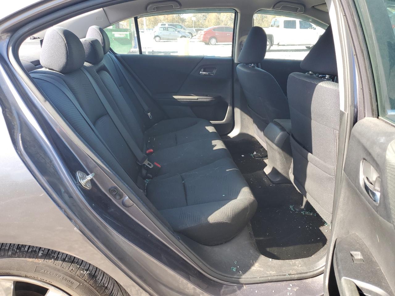 2015 Honda Accord Lx Gray vin: 1HGCR2F36FA019091