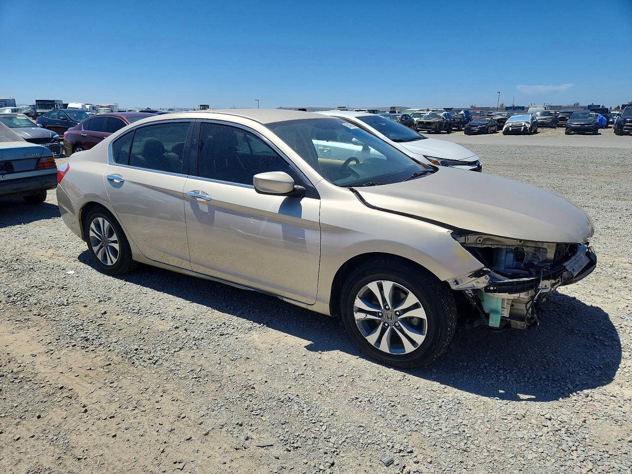 2015 Honda Accord Lx Gold vin: 1HGCR2F36FA043875