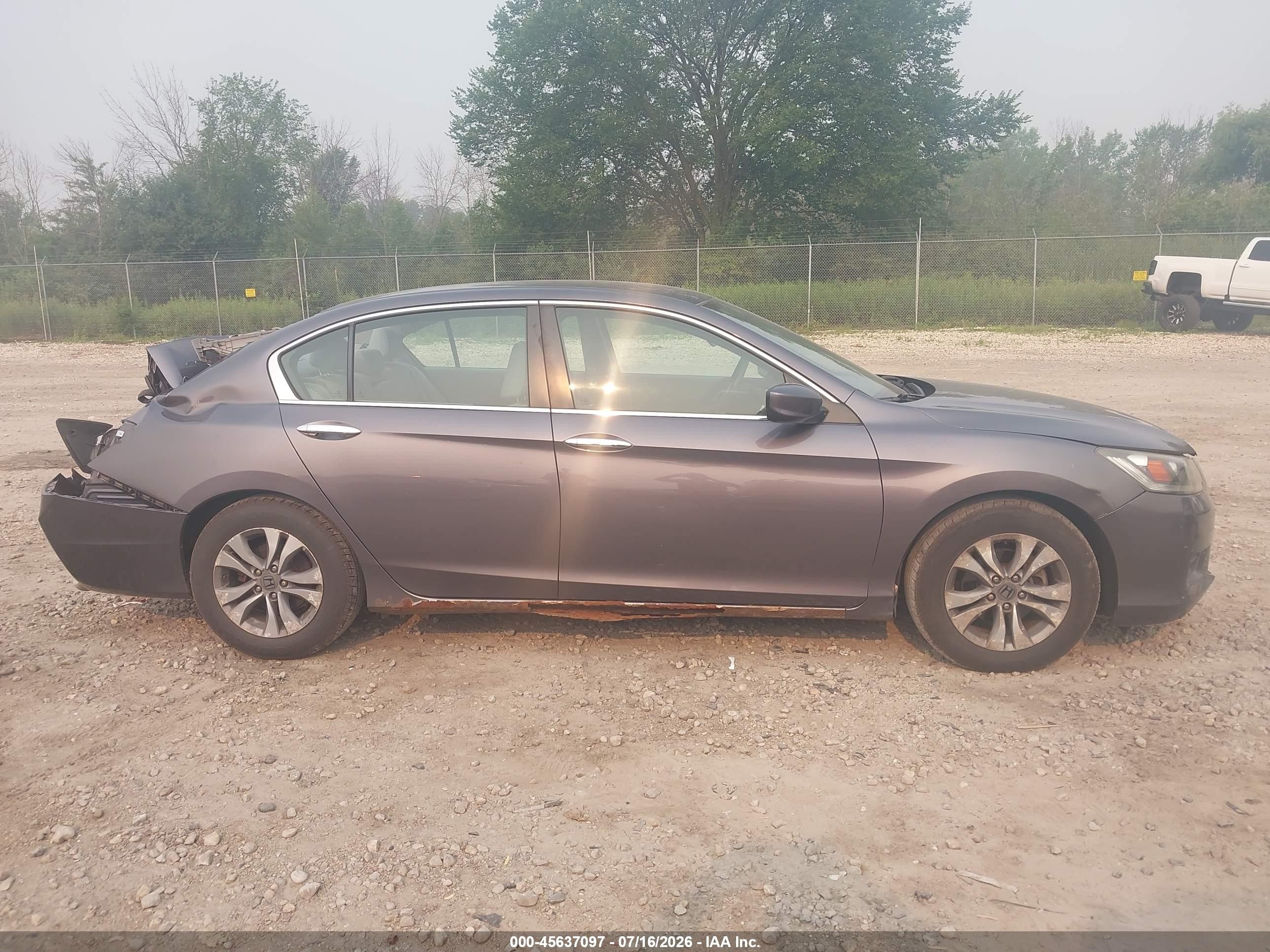 2015 Honda Accord Lx Серый vin: 1HGCR2F36FA050633