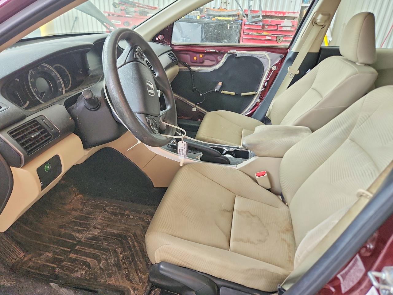2015 Honda Accord Lx Maroon vin: 1HGCR2F36FA055301