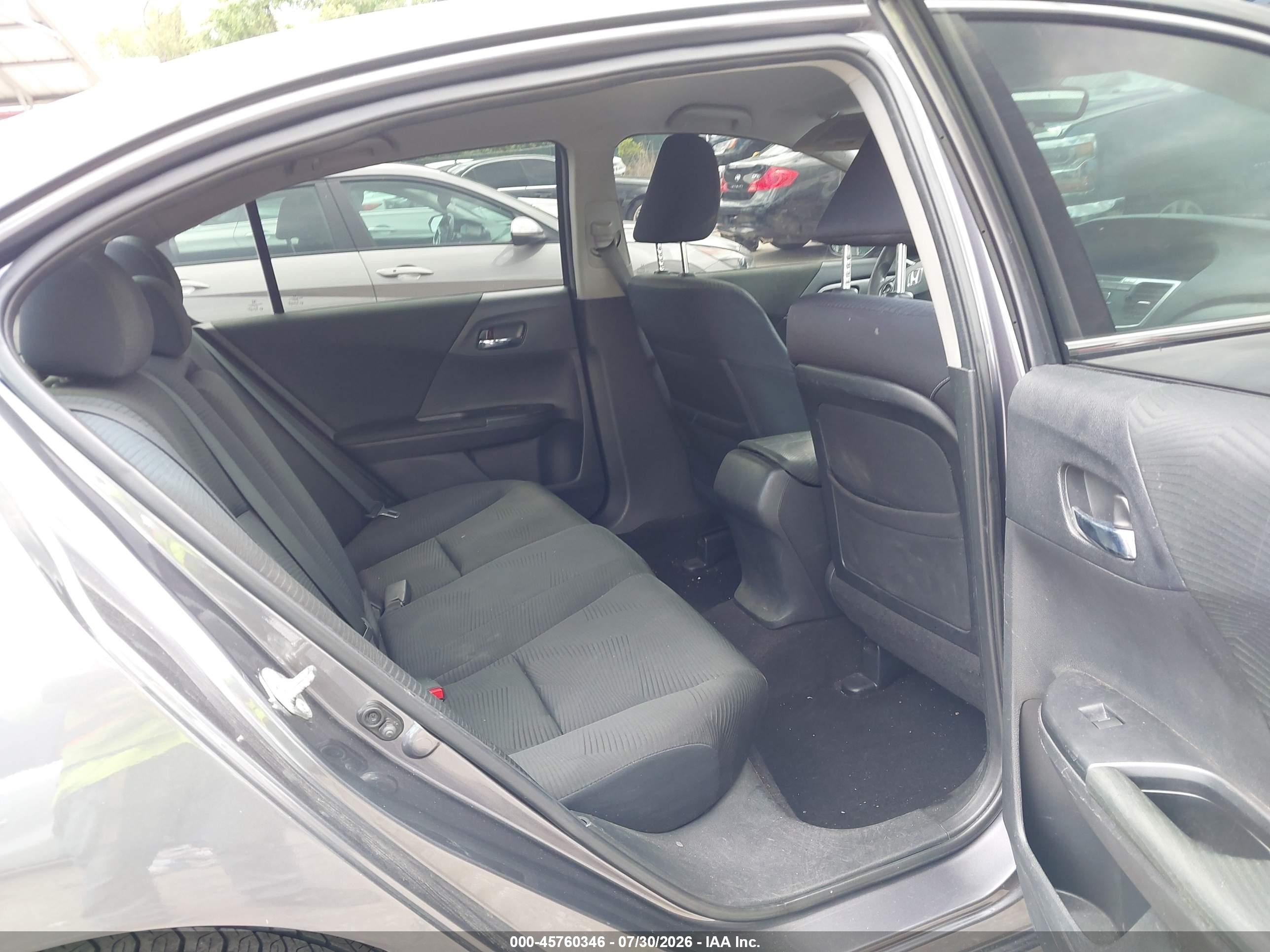 2015 Honda Accord Lx Серый vin: 1HGCR2F36FA075239
