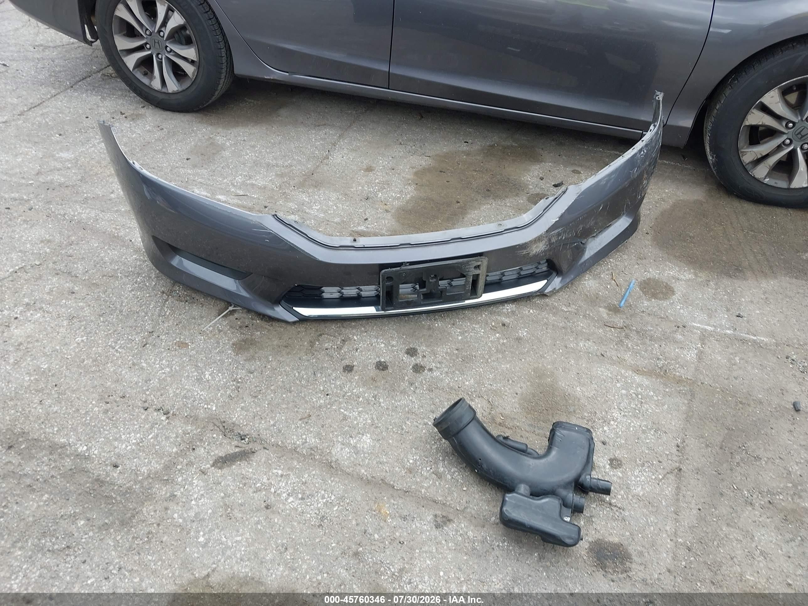 2015 Honda Accord Lx Серый vin: 1HGCR2F36FA075239