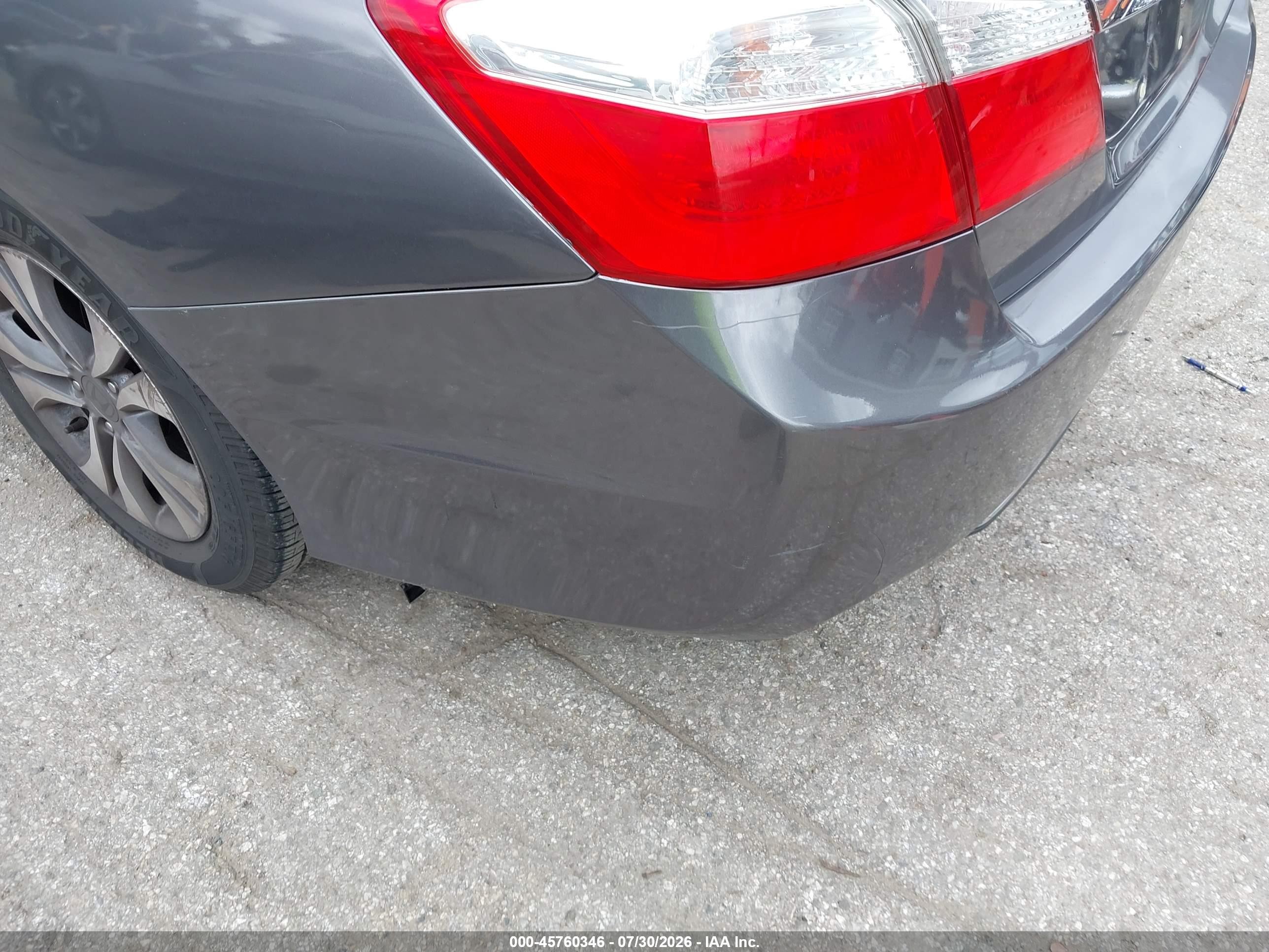 2015 Honda Accord Lx Серый vin: 1HGCR2F36FA075239