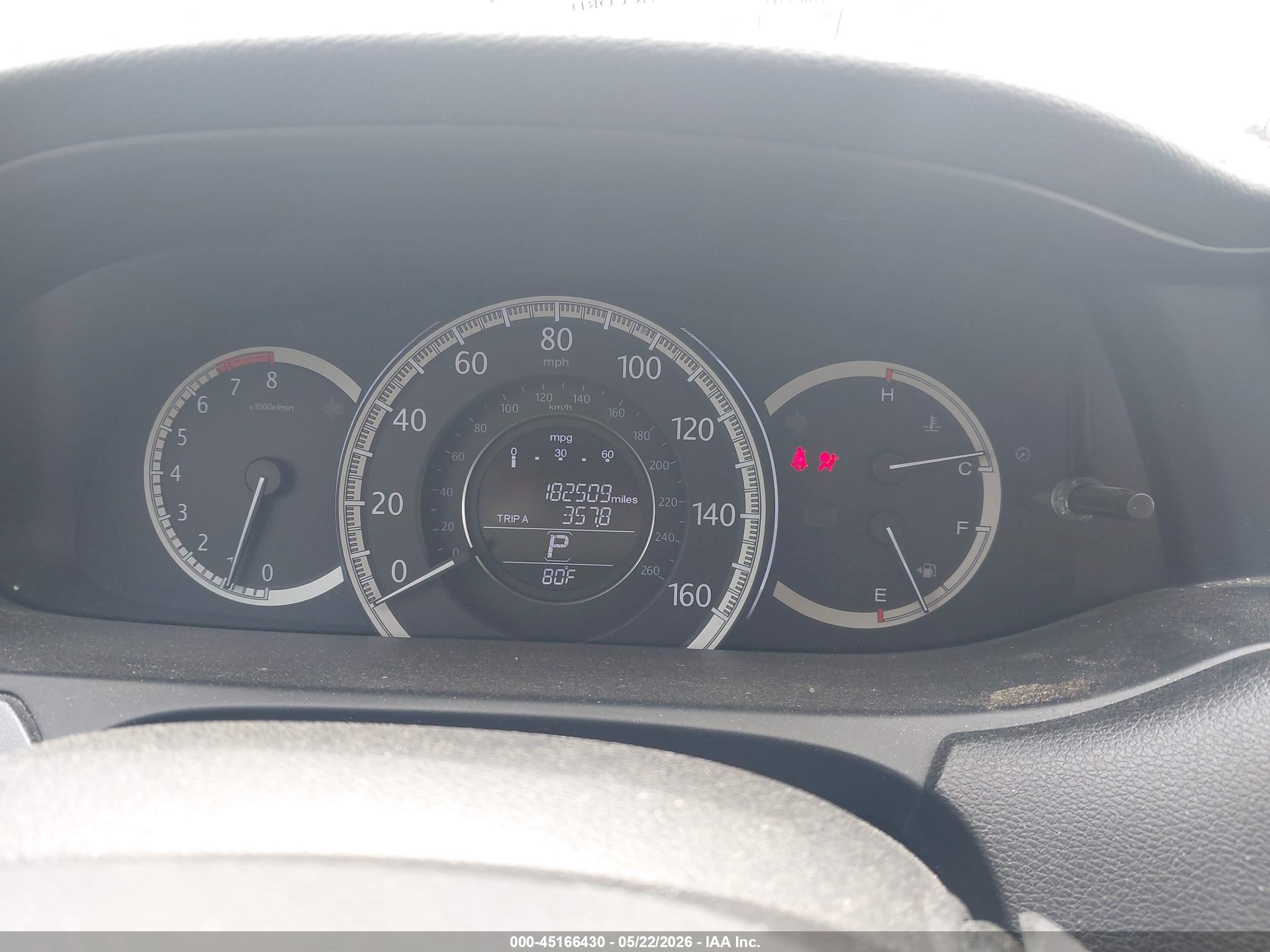 2015 Honda Accord Lx Черный vin: 1HGCR2F36FA078237