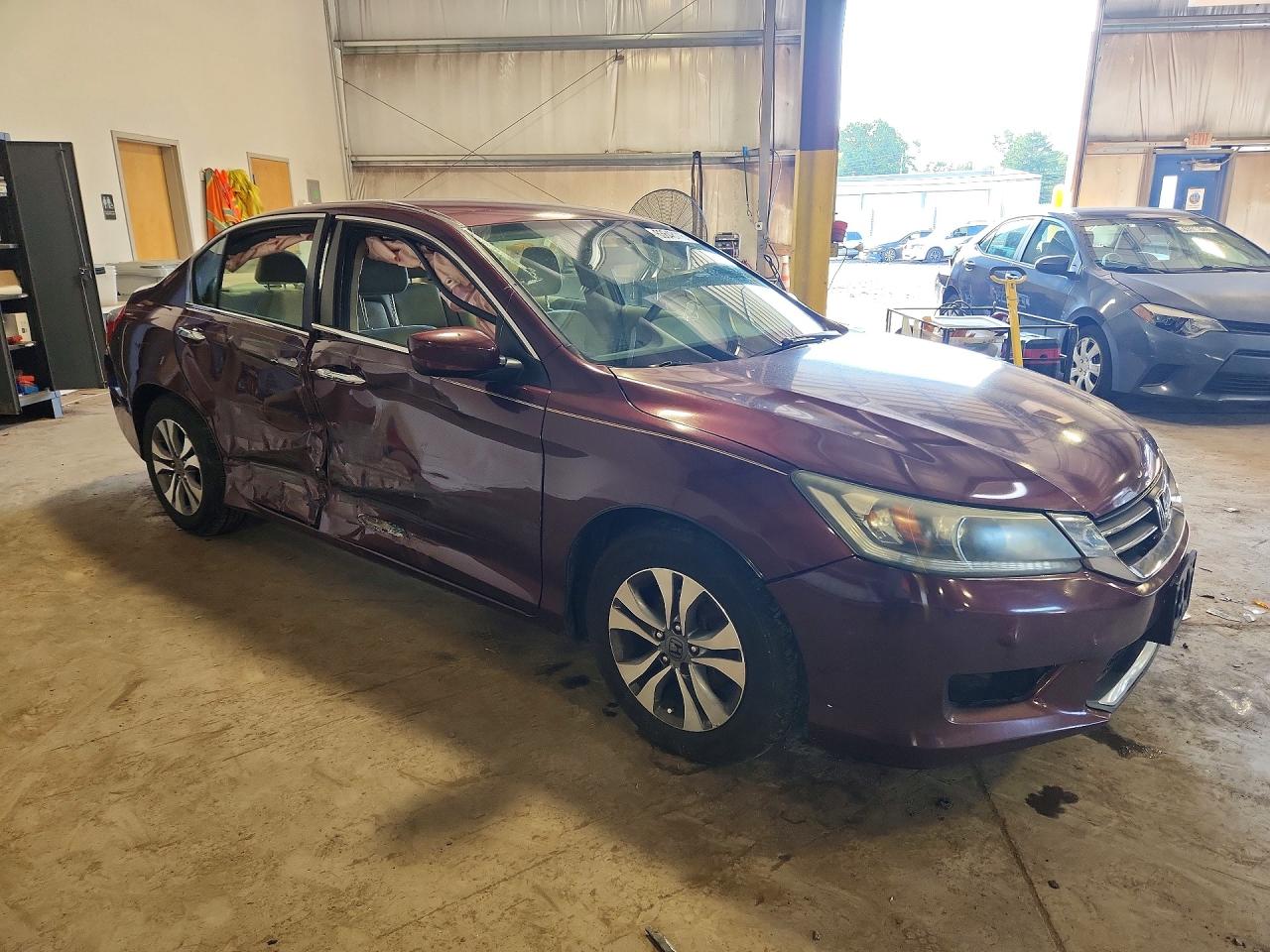 2015 Honda Accord Lx Burgundy vin: 1HGCR2F36FA133754