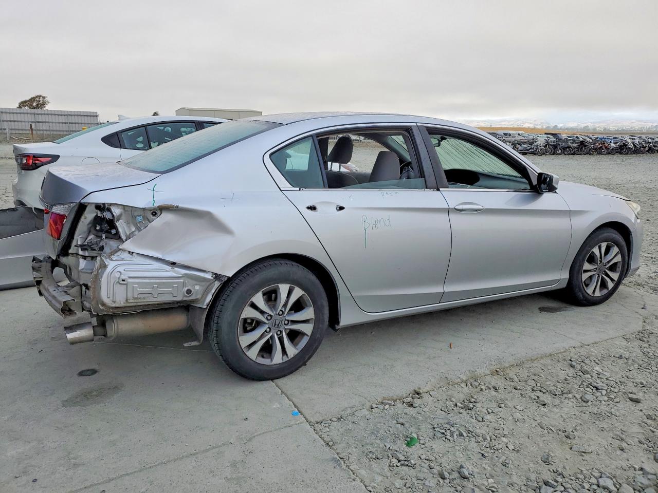 2015 Honda Accord Lx Silver vin: 1HGCR2F36FA153518