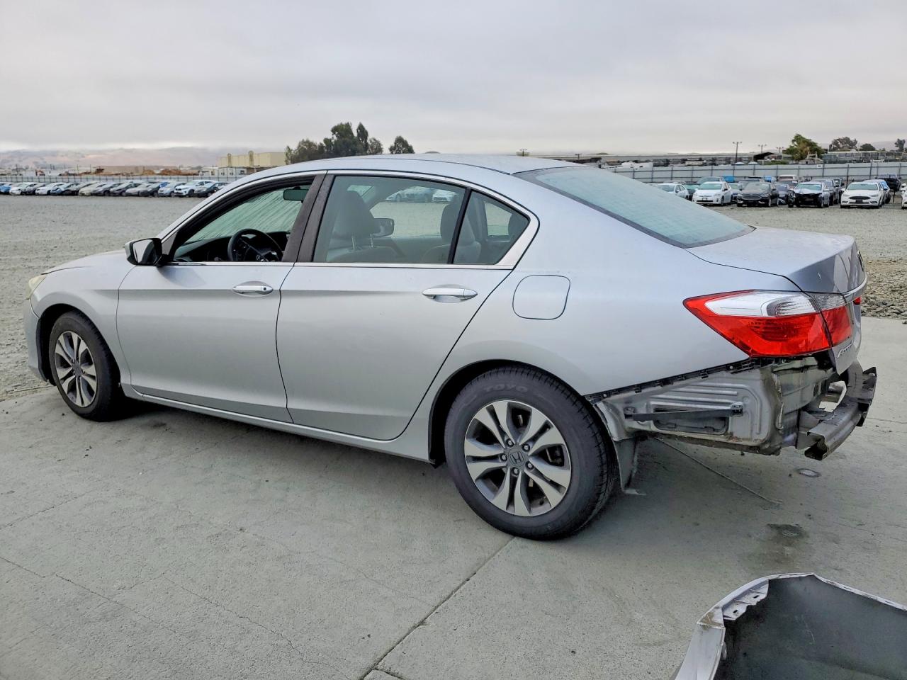 2015 Honda Accord Lx Silver vin: 1HGCR2F36FA153518