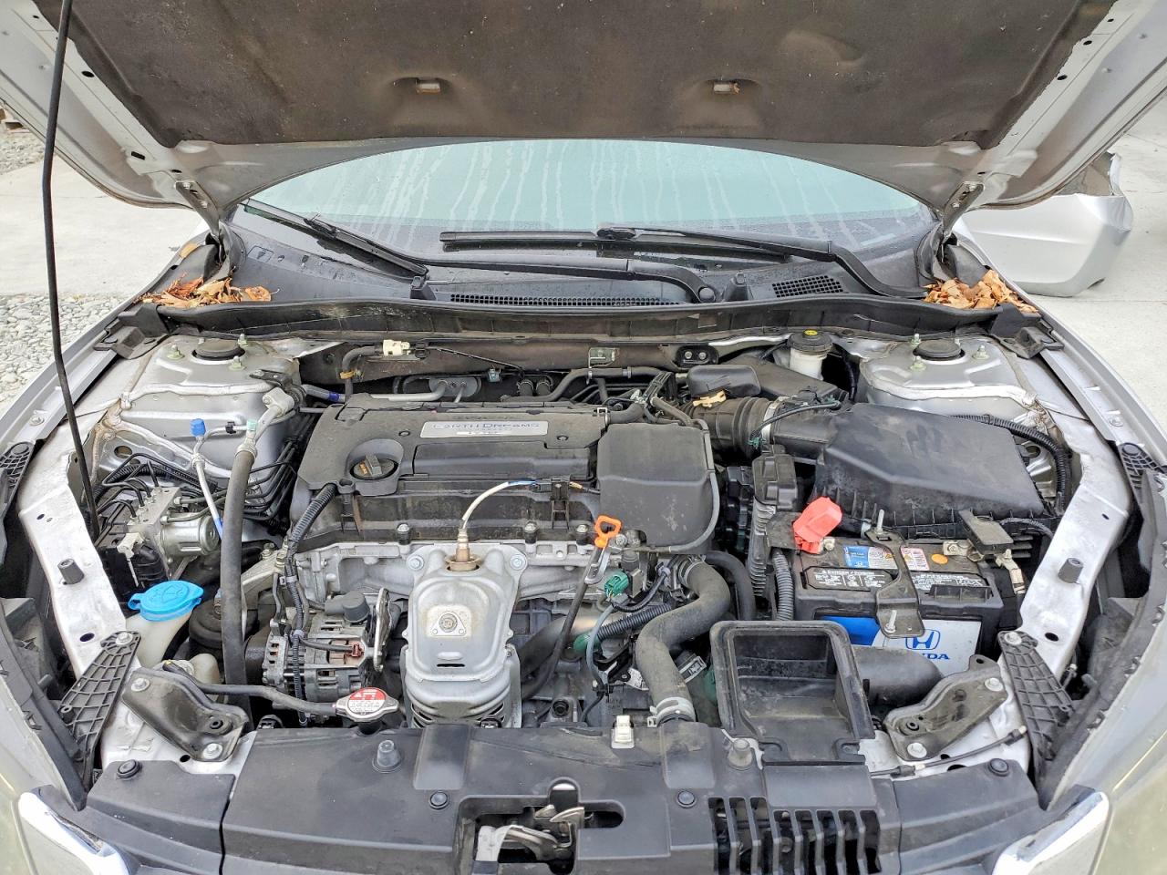 2015 Honda Accord Lx Silver vin: 1HGCR2F36FA153518