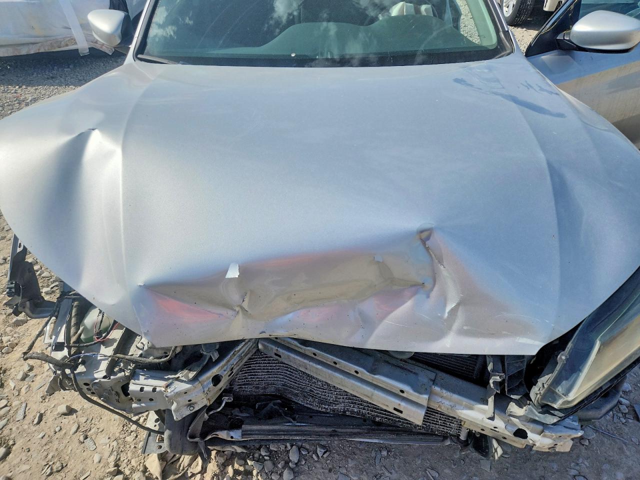 2015 Honda Accord Lx Silver vin: 1HGCR2F36FA154457