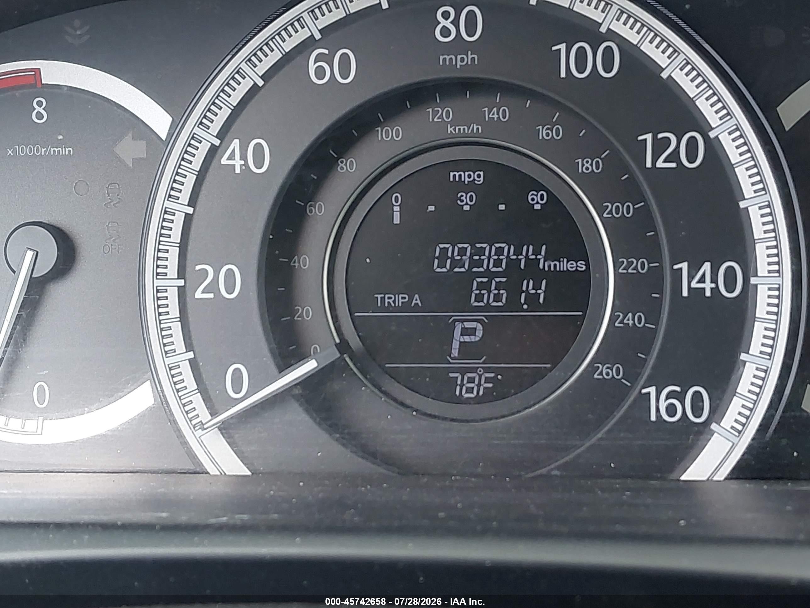 2015 Honda Accord Lx Blue vin: 1HGCR2F36FA154846