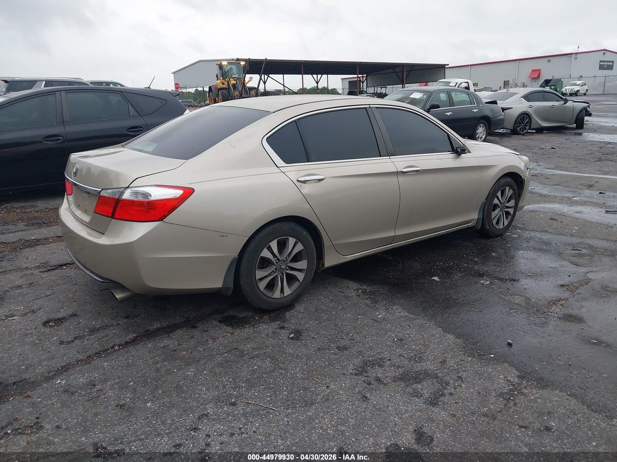 2015 Honda Accord Lx Tan vin: 1HGCR2F36FA156838