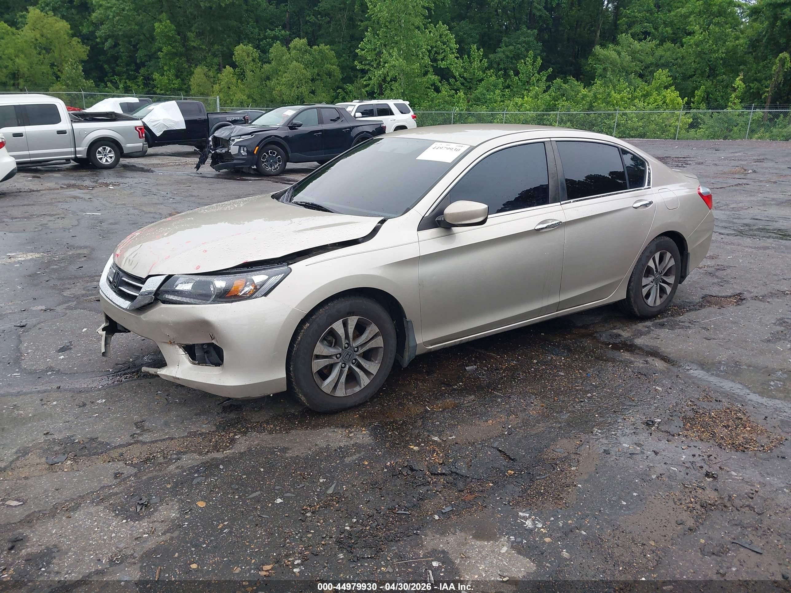 2015 Honda Accord Lx Tan vin: 1HGCR2F36FA156838
