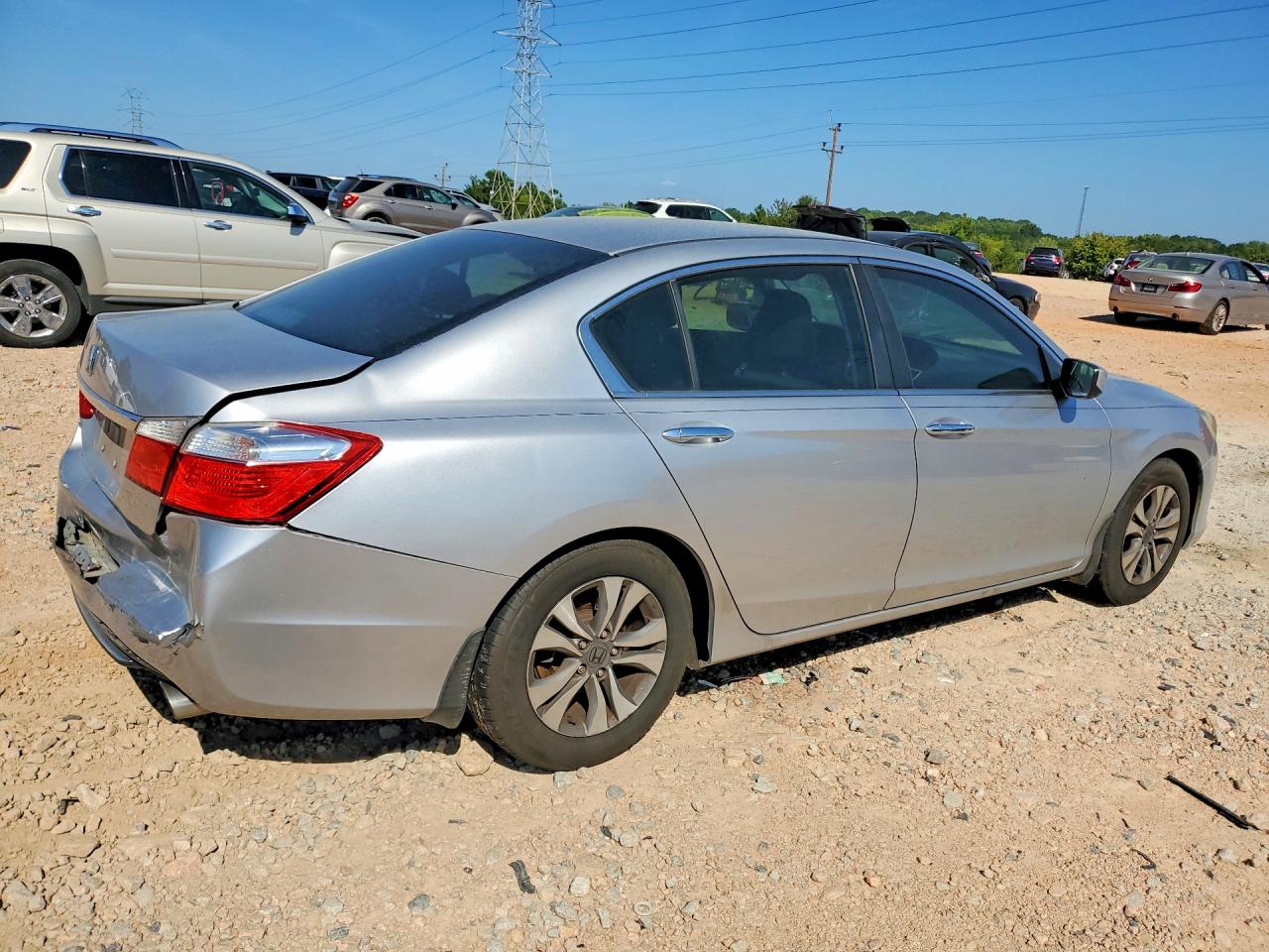 2015 Honda Accord Lx Серебряный vin: 1HGCR2F36FA160131