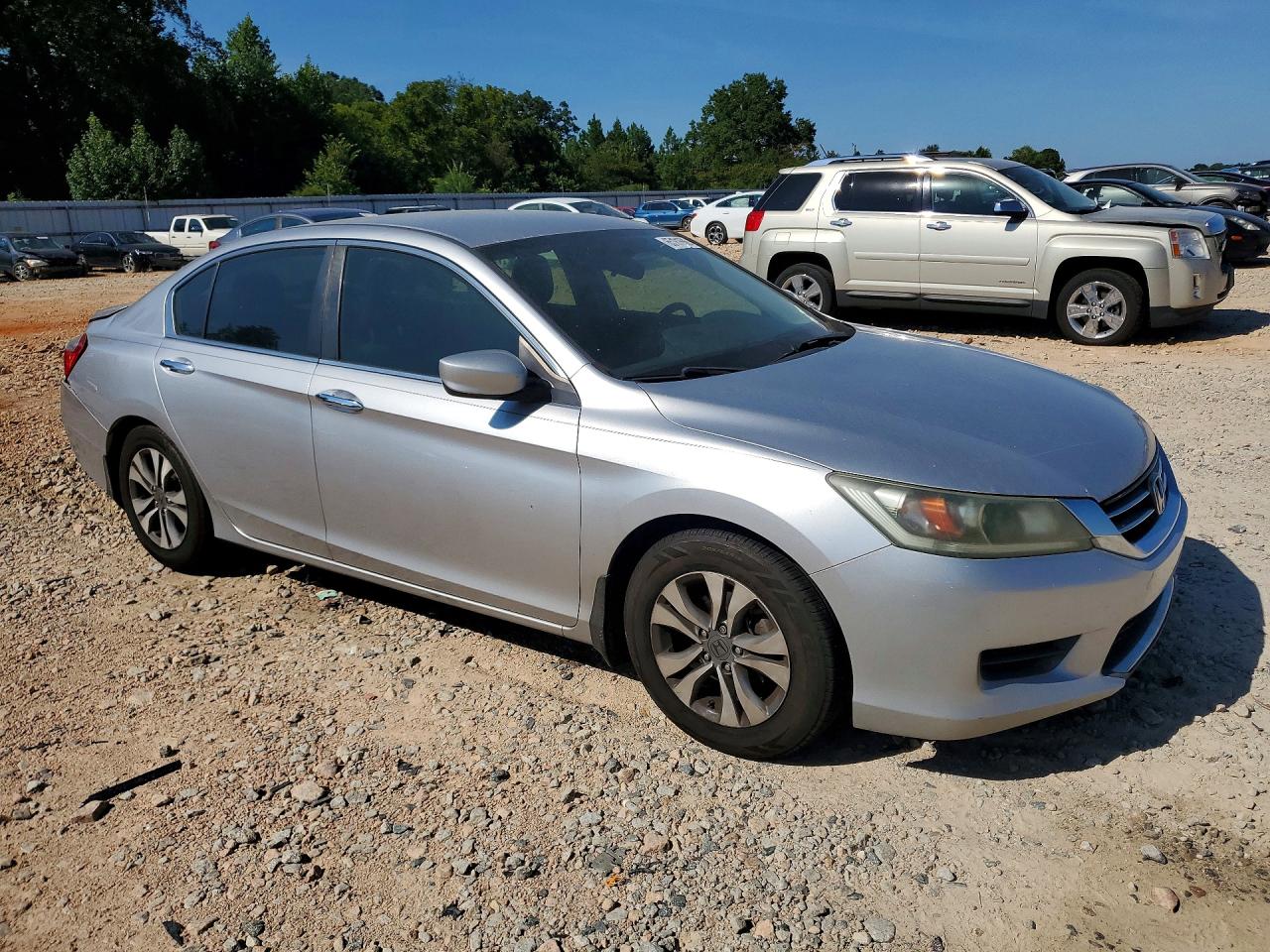 2015 Honda Accord Lx Серебряный vin: 1HGCR2F36FA160131
