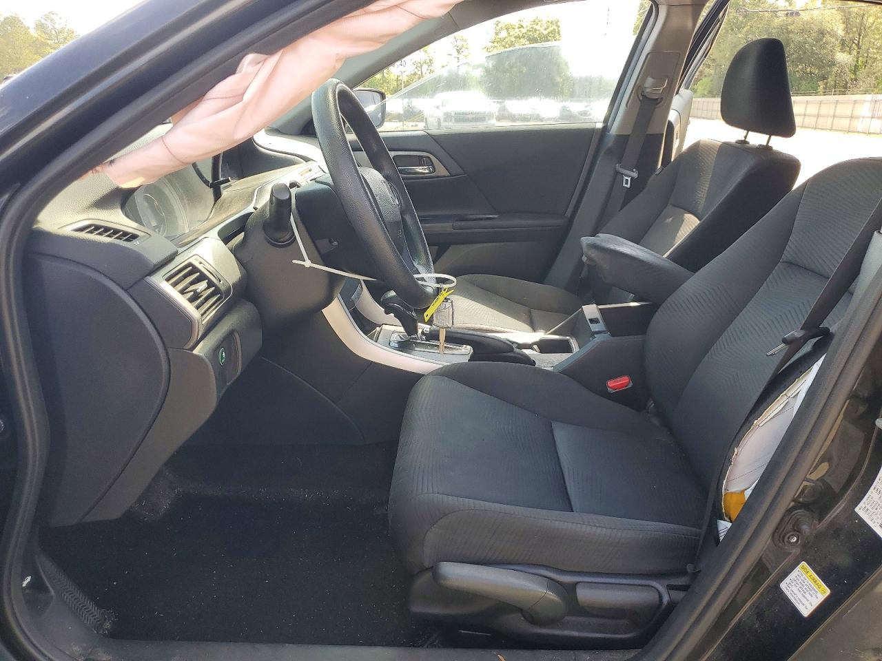 2015 Honda Accord Lx Black vin: 1HGCR2F36FA161098