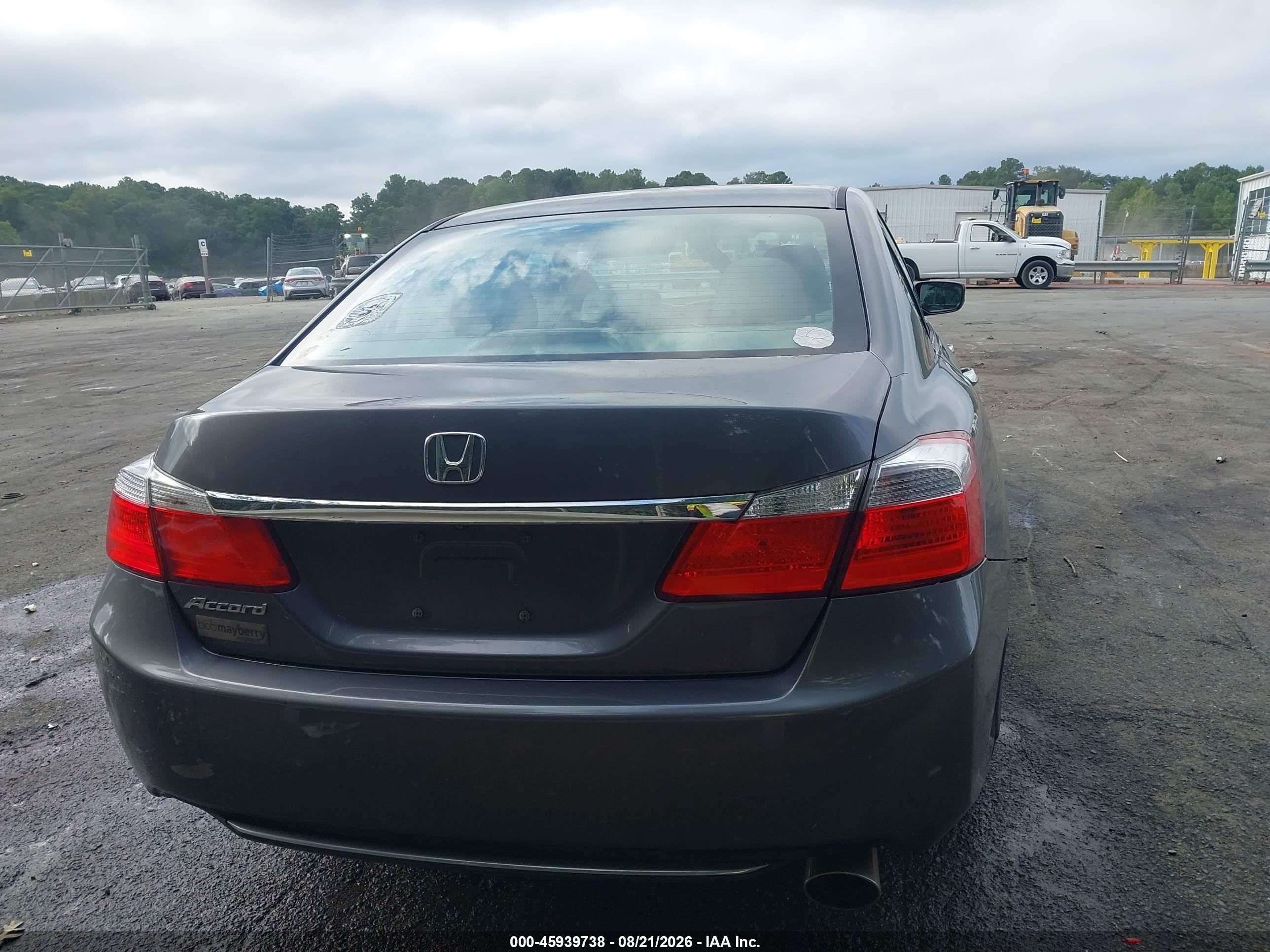 2015 Honda Accord Lx Серый vin: 1HGCR2F36FA166818