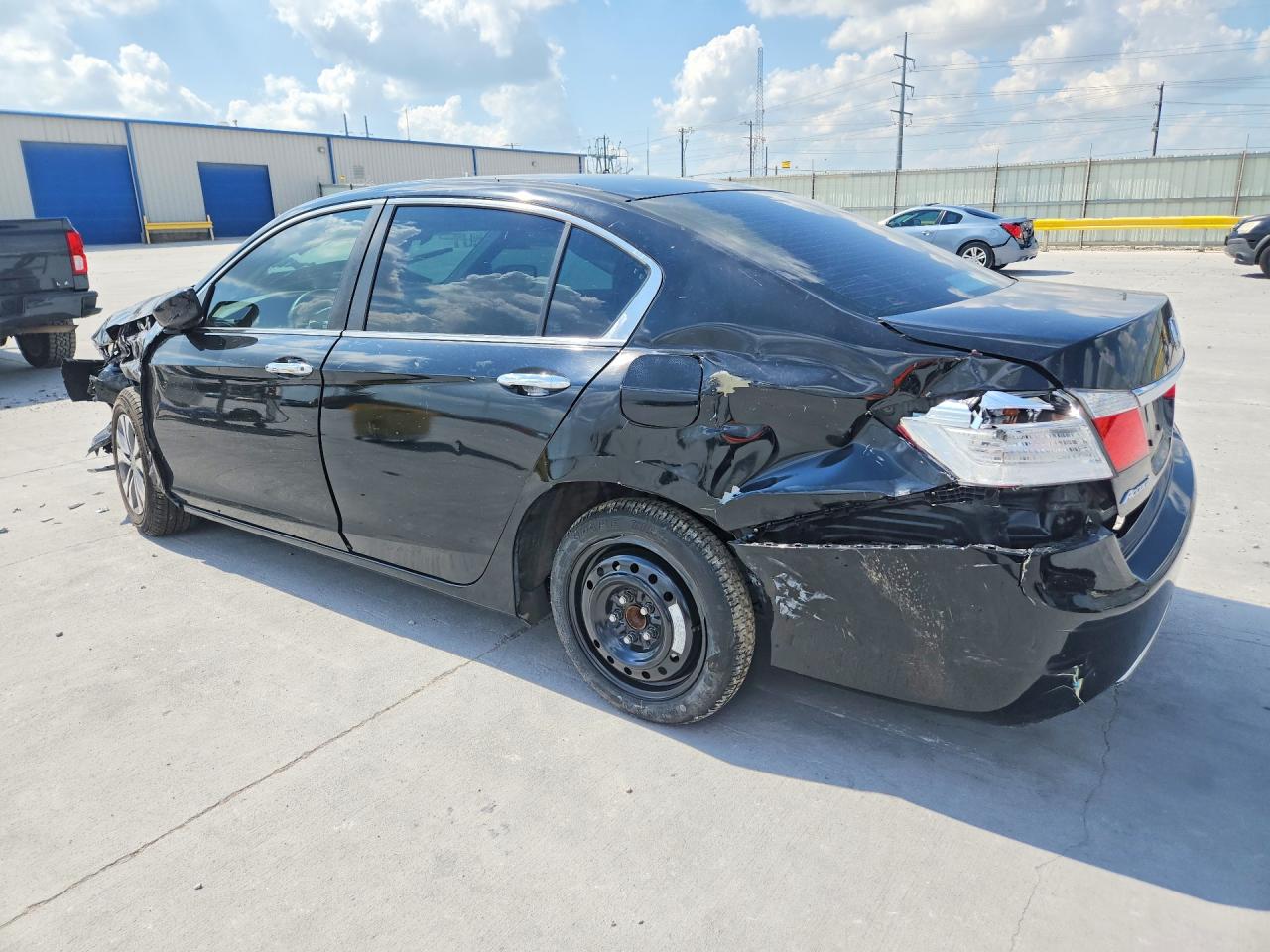 2015 Honda Accord Lx Black vin: 1HGCR2F36FA180573