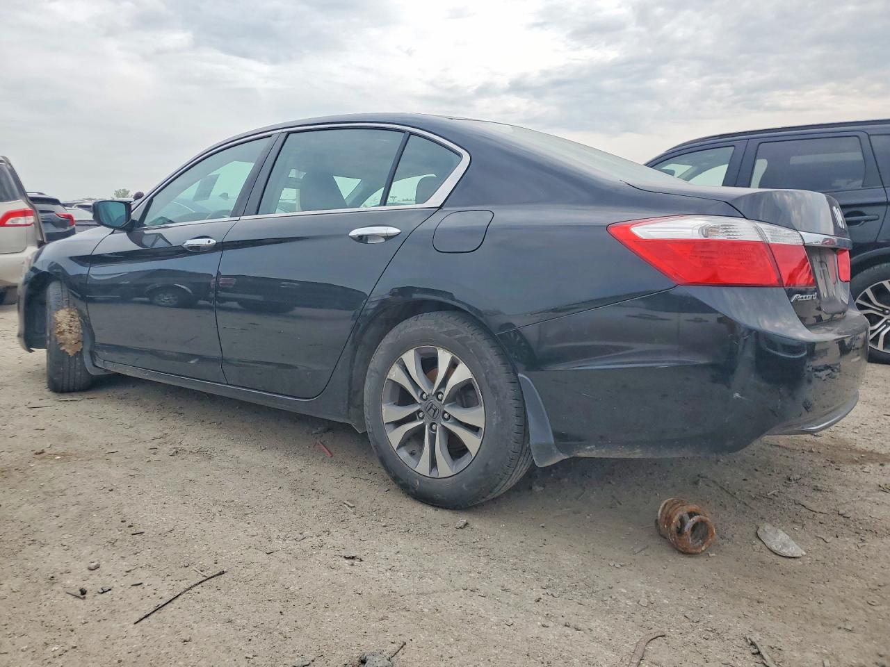 2015 Honda Accord Lx Black vin: 1HGCR2F36FA183005