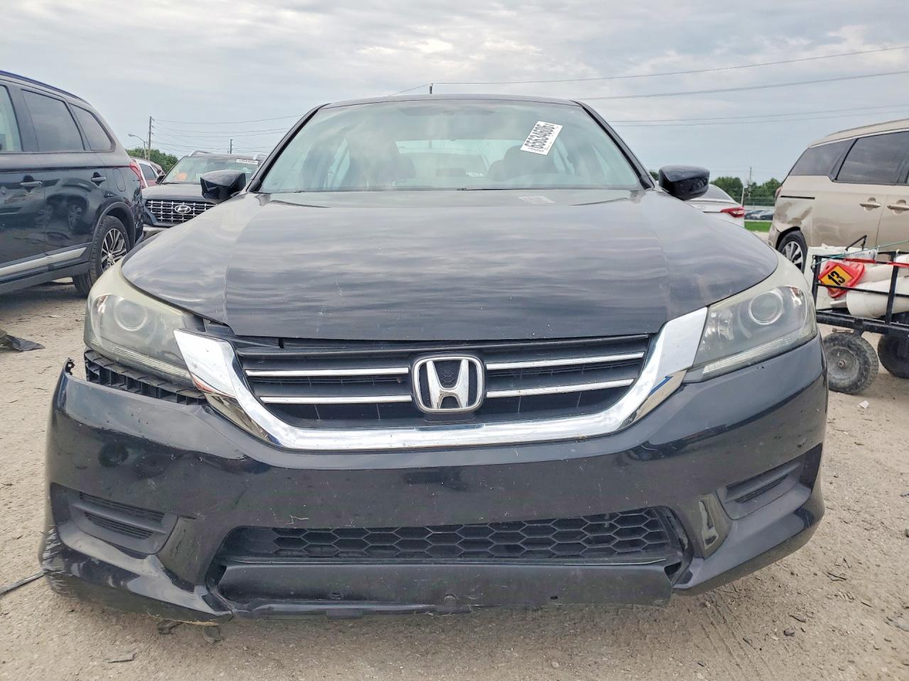 2015 Honda Accord Lx Black vin: 1HGCR2F36FA183005