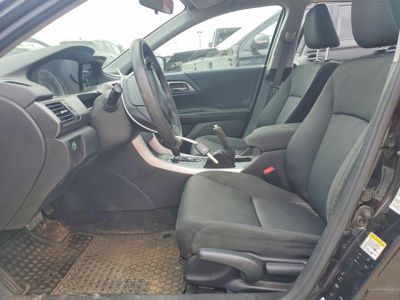 2015 Honda Accord Lx Black vin: 1HGCR2F36FA183005
