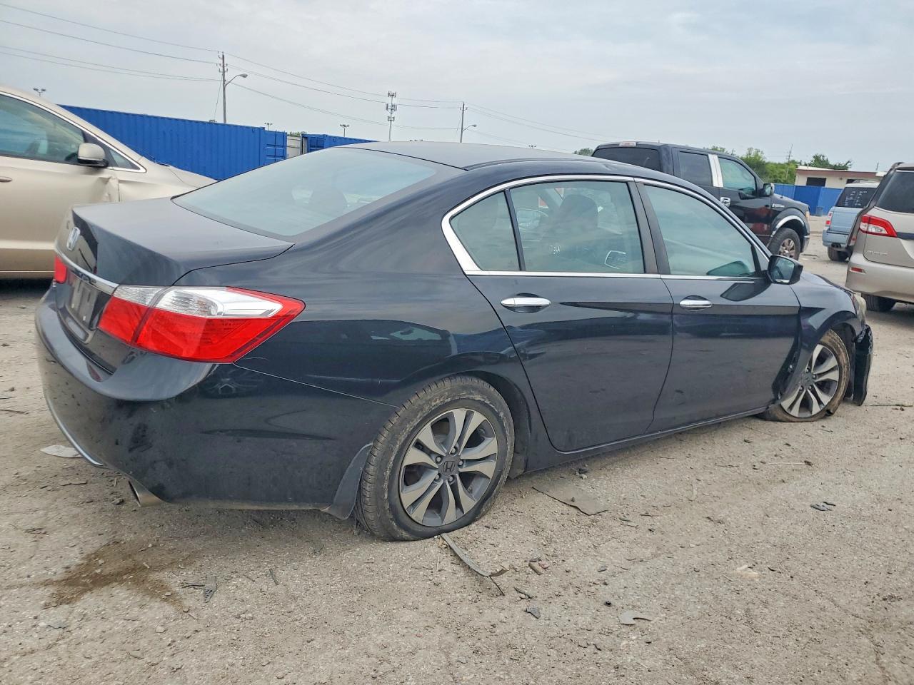 2015 Honda Accord Lx Black vin: 1HGCR2F36FA183005